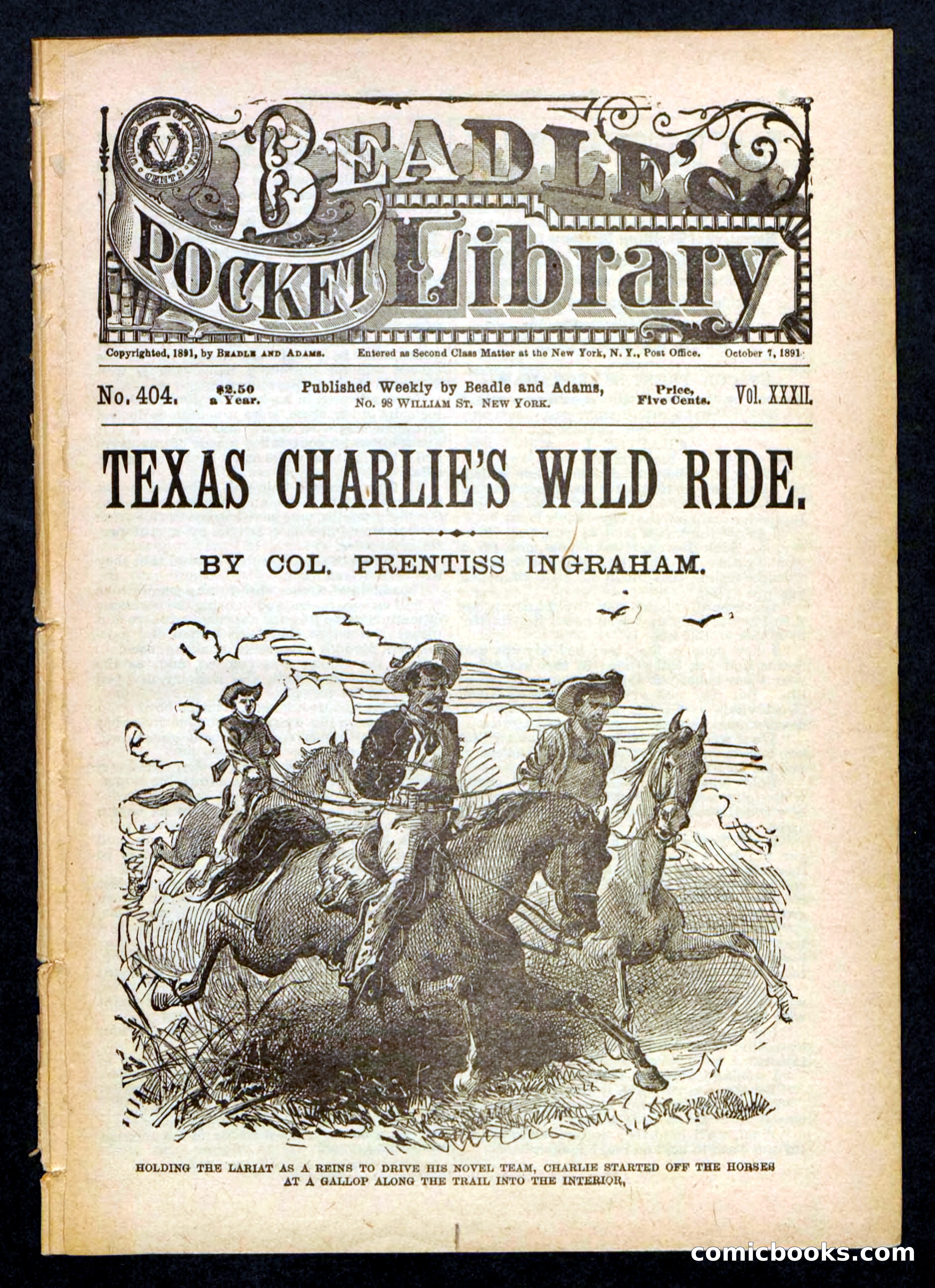Texas Charlie's Wild Ride — page 1 of 32