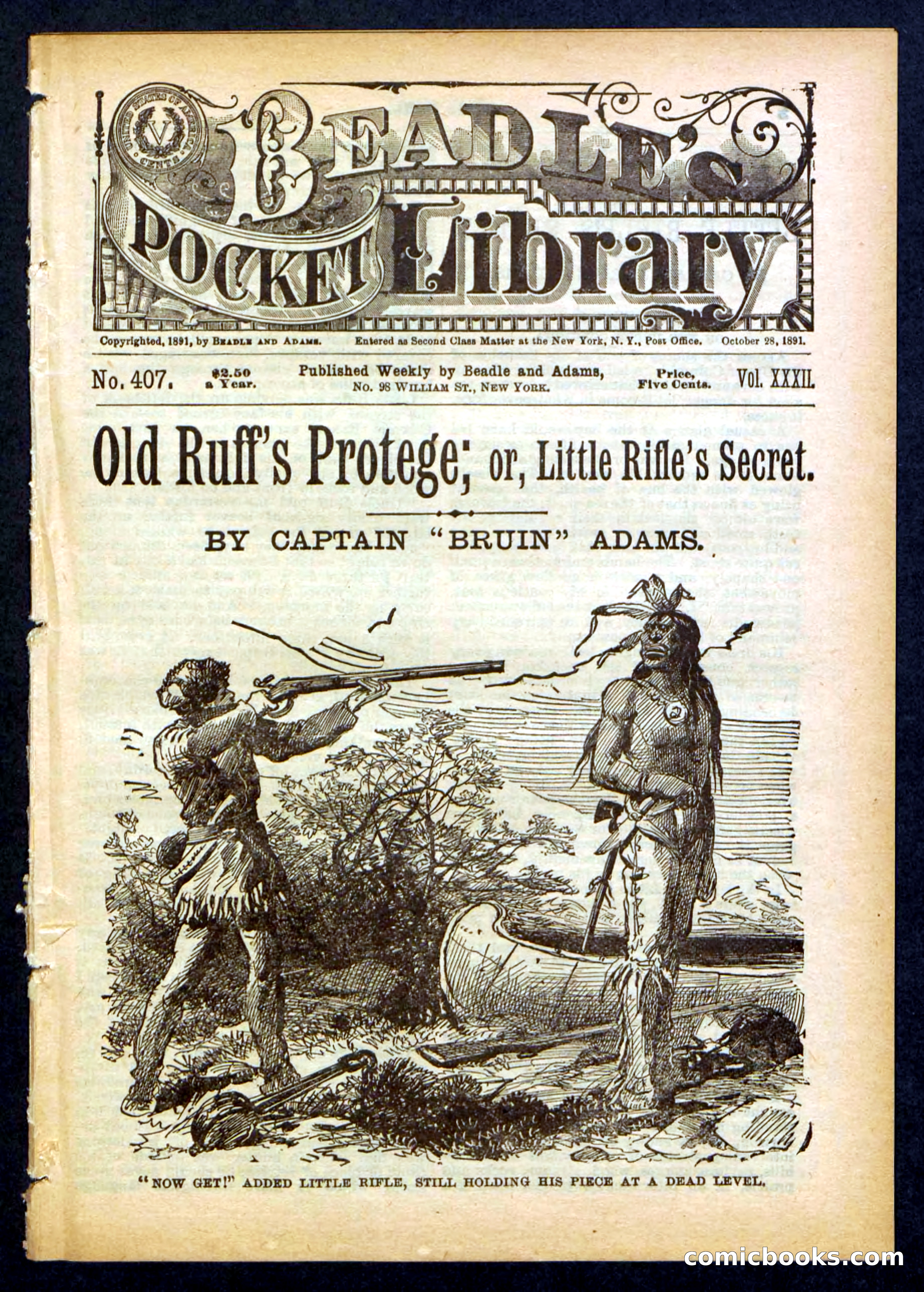 Old Ruff's Protégé; or, Little Rifle's Secret