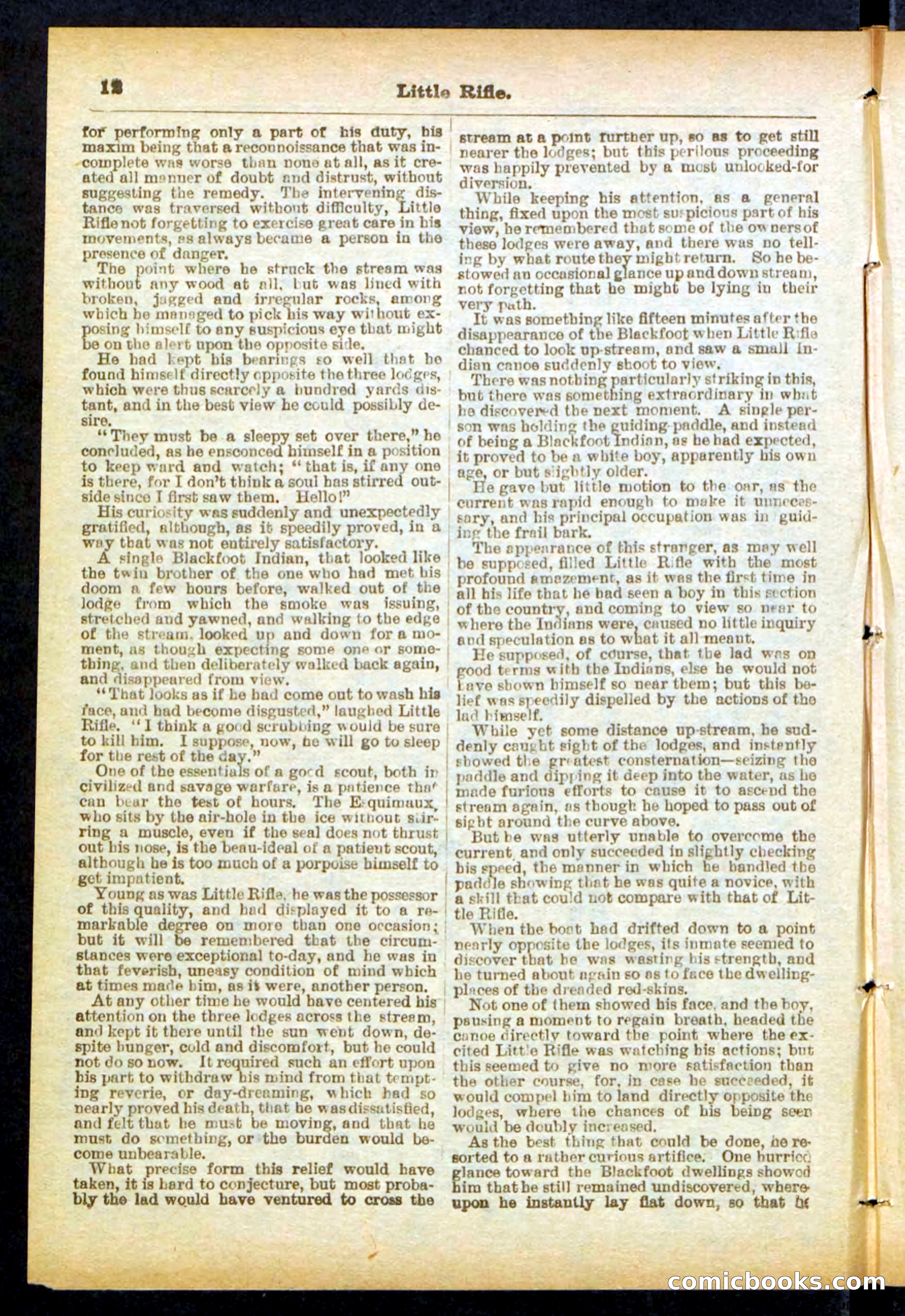 Old Ruff's Protégé; or, Little Rifle's Secret — page 12 of 32