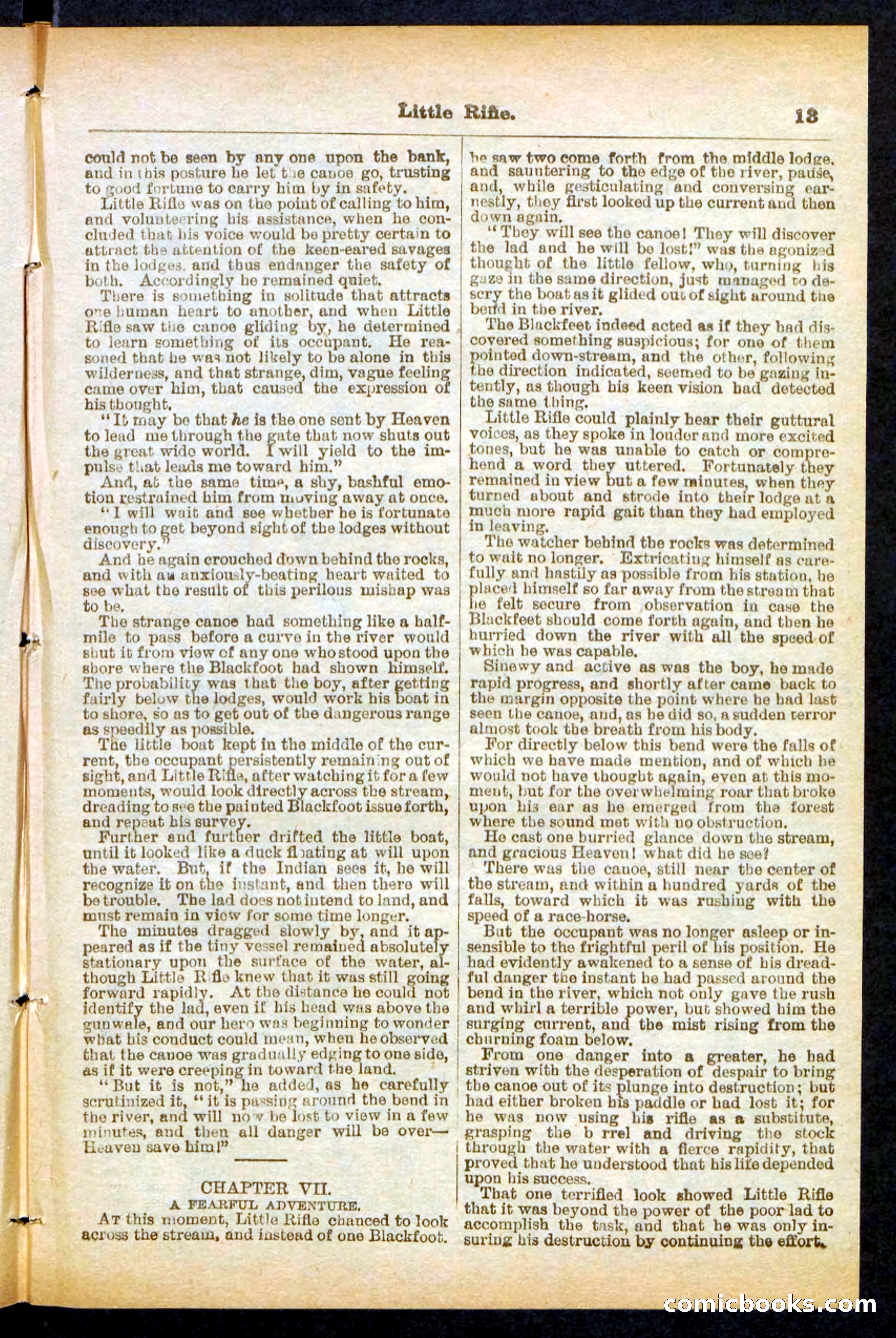 Old Ruff's Protégé; or, Little Rifle's Secret — page 13 of 32