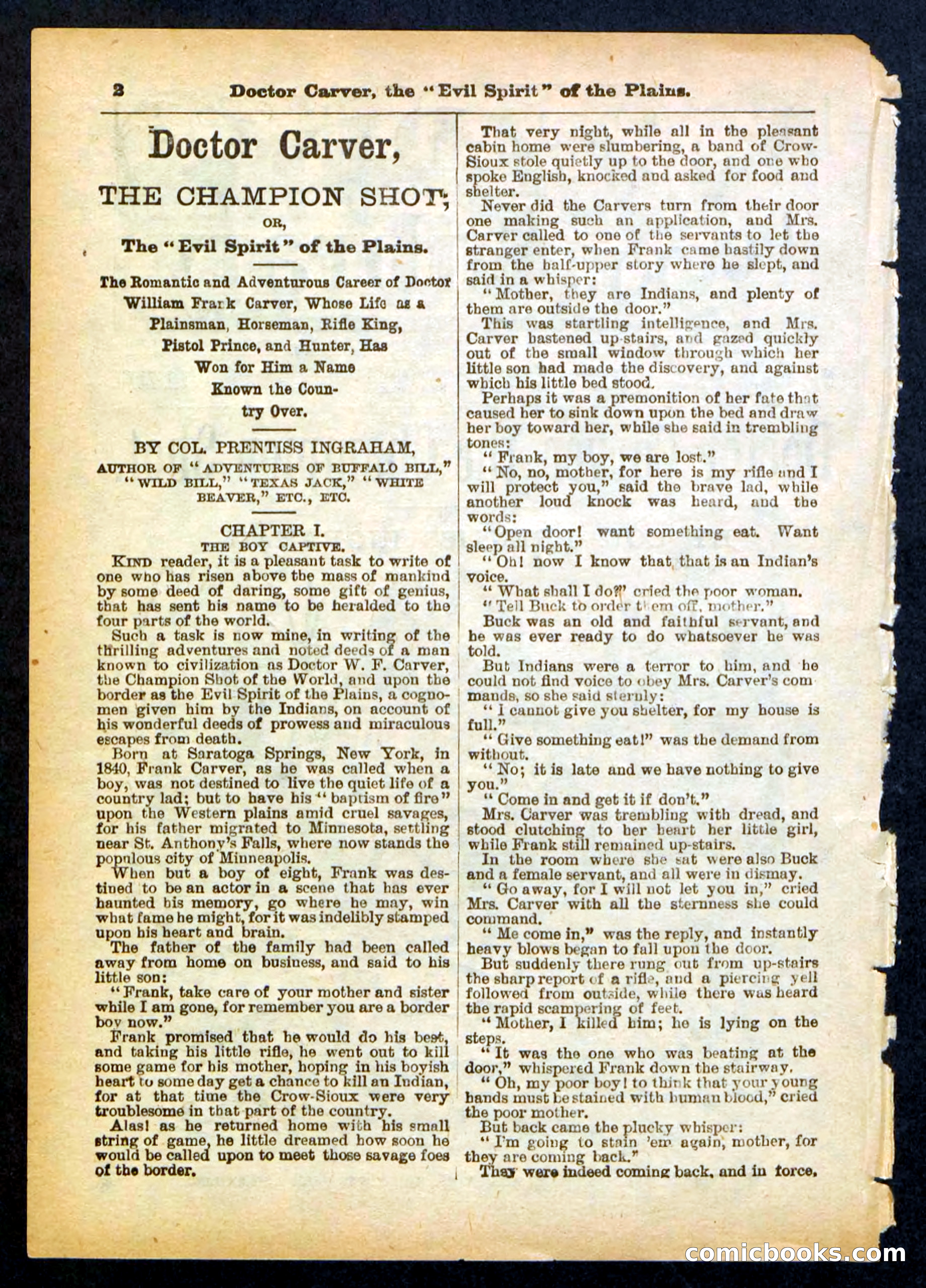 Doctor Carver, the Champion Shot — page 2 of 32