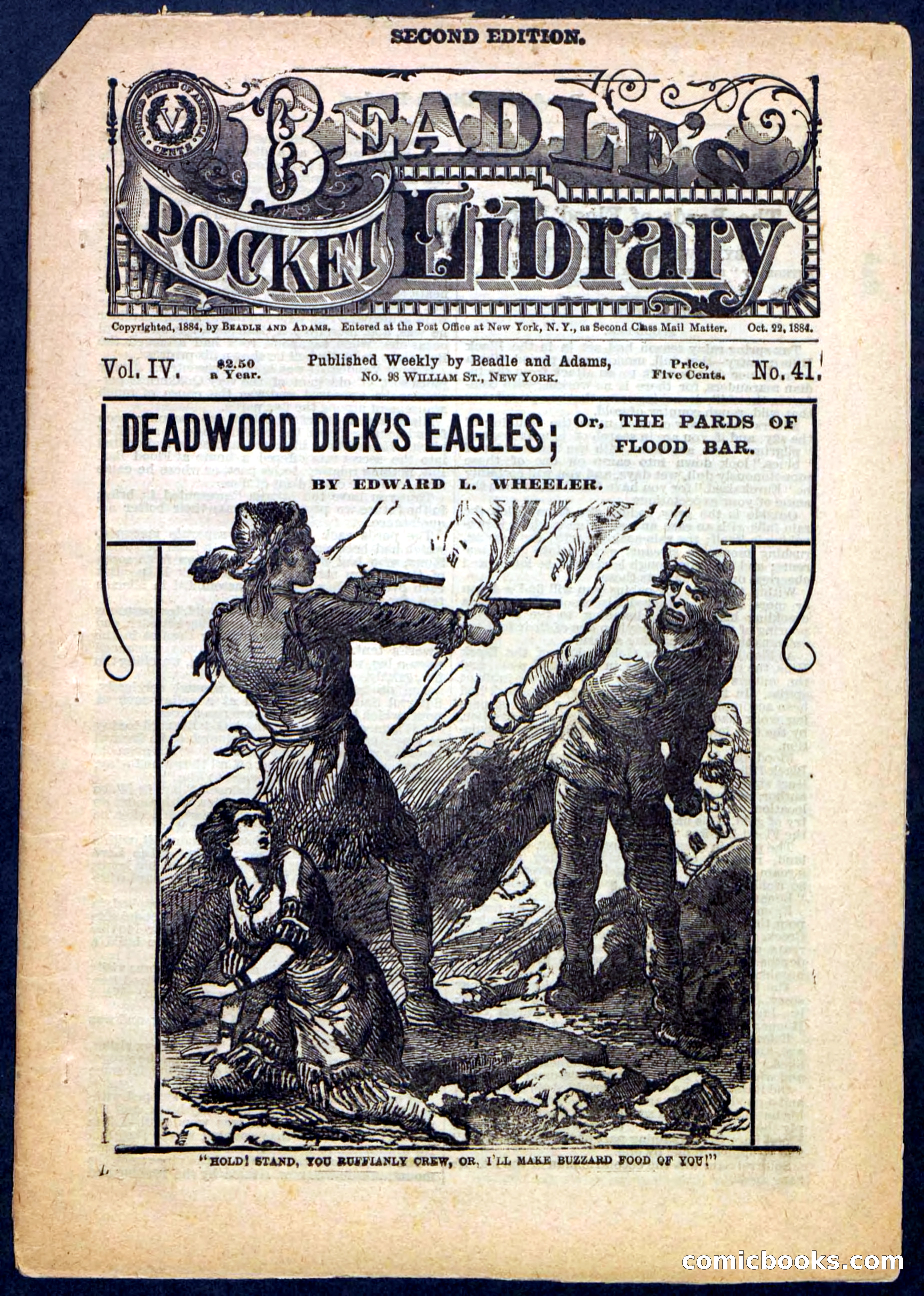 Beadle's Pocket Library, Vol. IV, No. 41