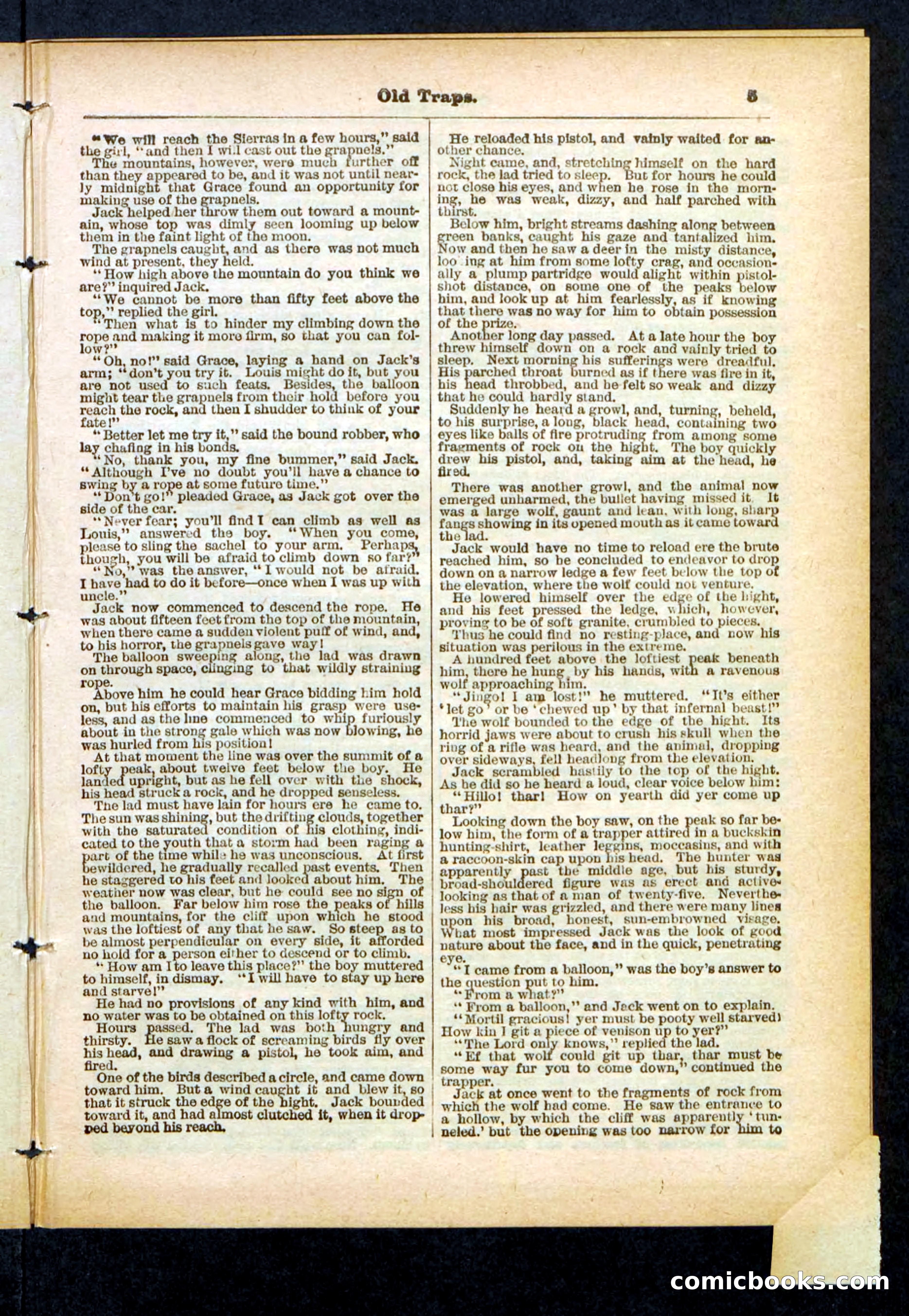 Beadle's Pocket Library No. 411 — page 5 of 32