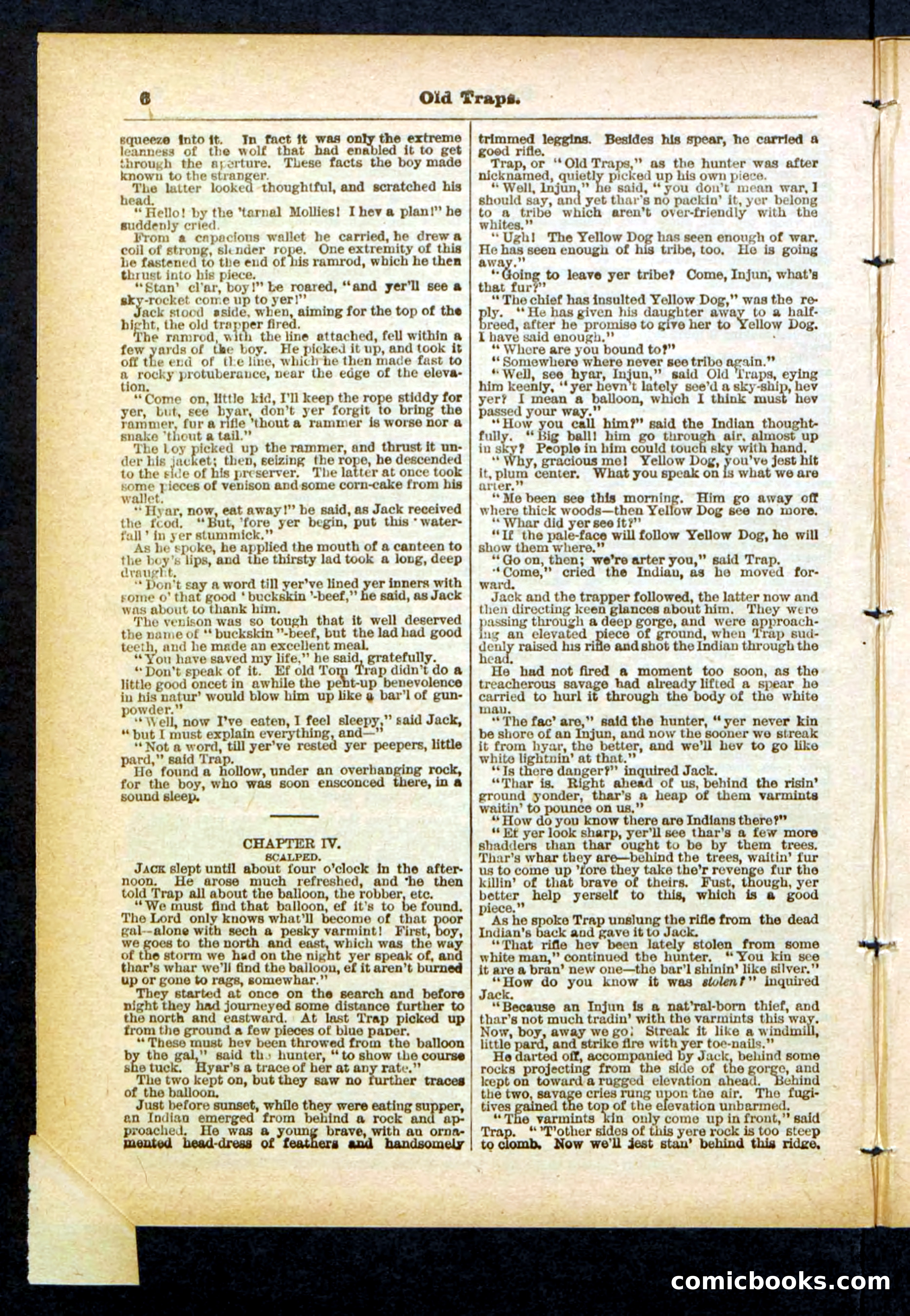 Beadle's Pocket Library No. 411 — page 6 of 32