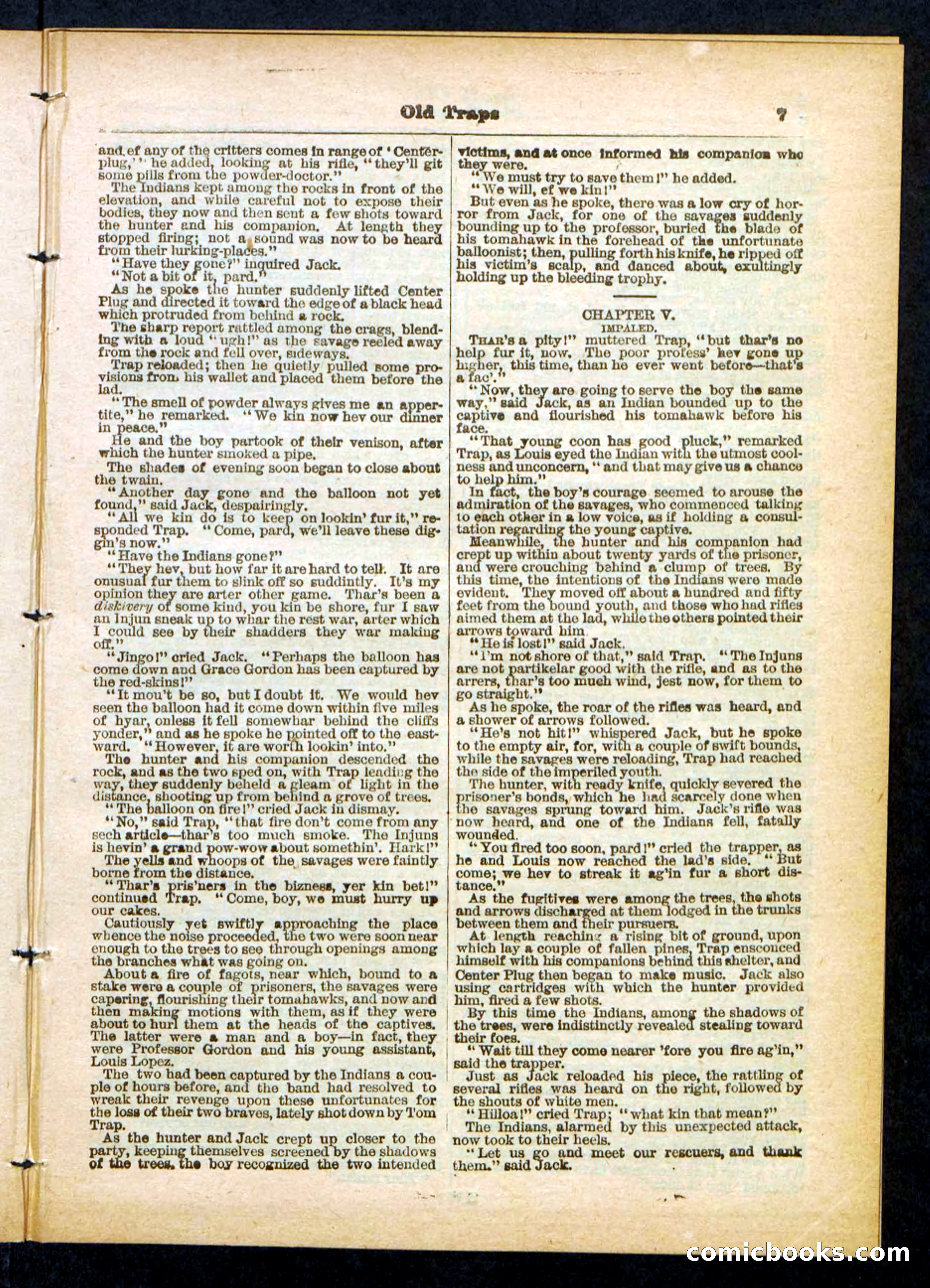 Beadle's Pocket Library No. 411 — page 7 of 32