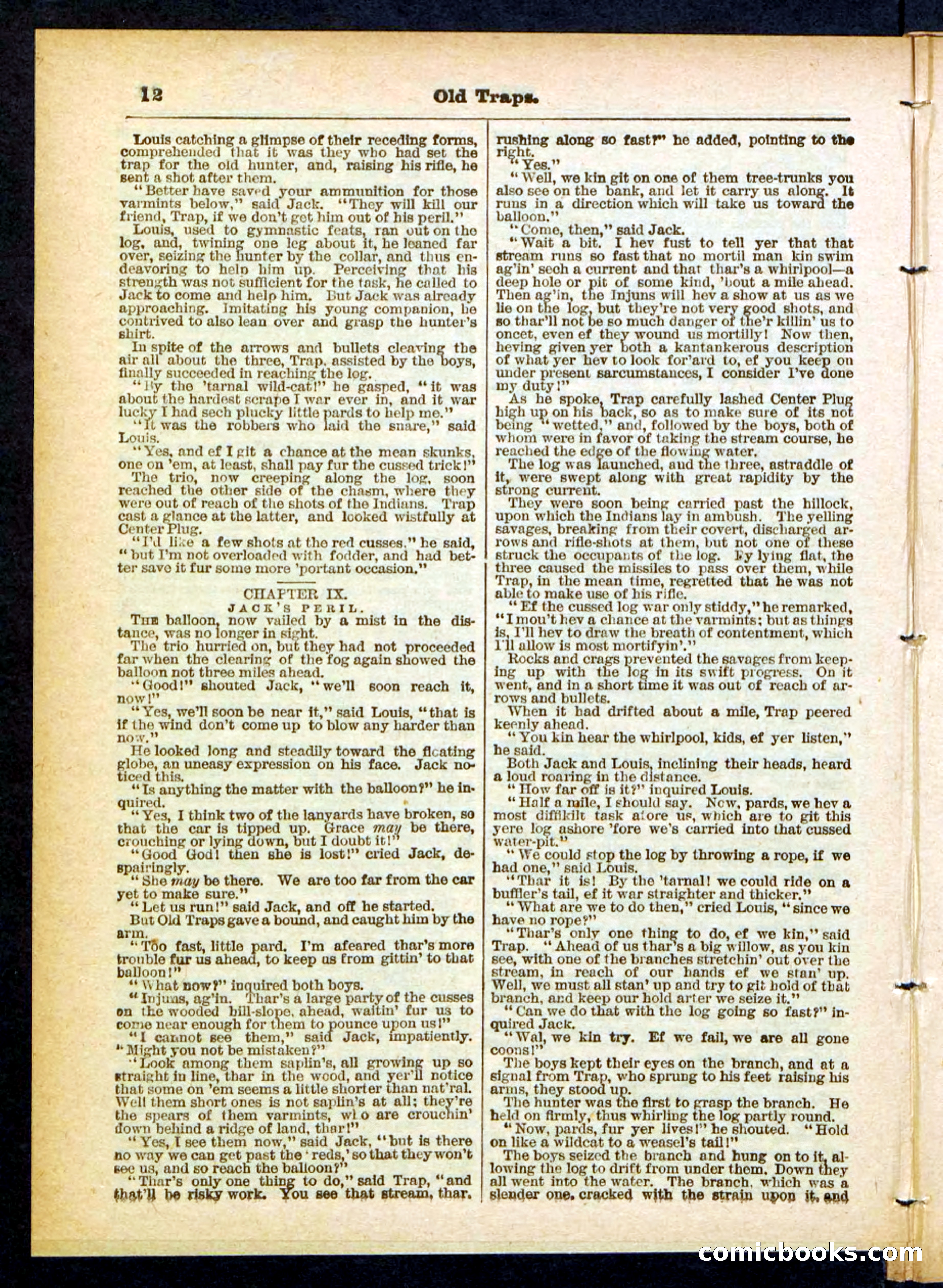 Beadle's Pocket Library No. 411 — page 12 of 32