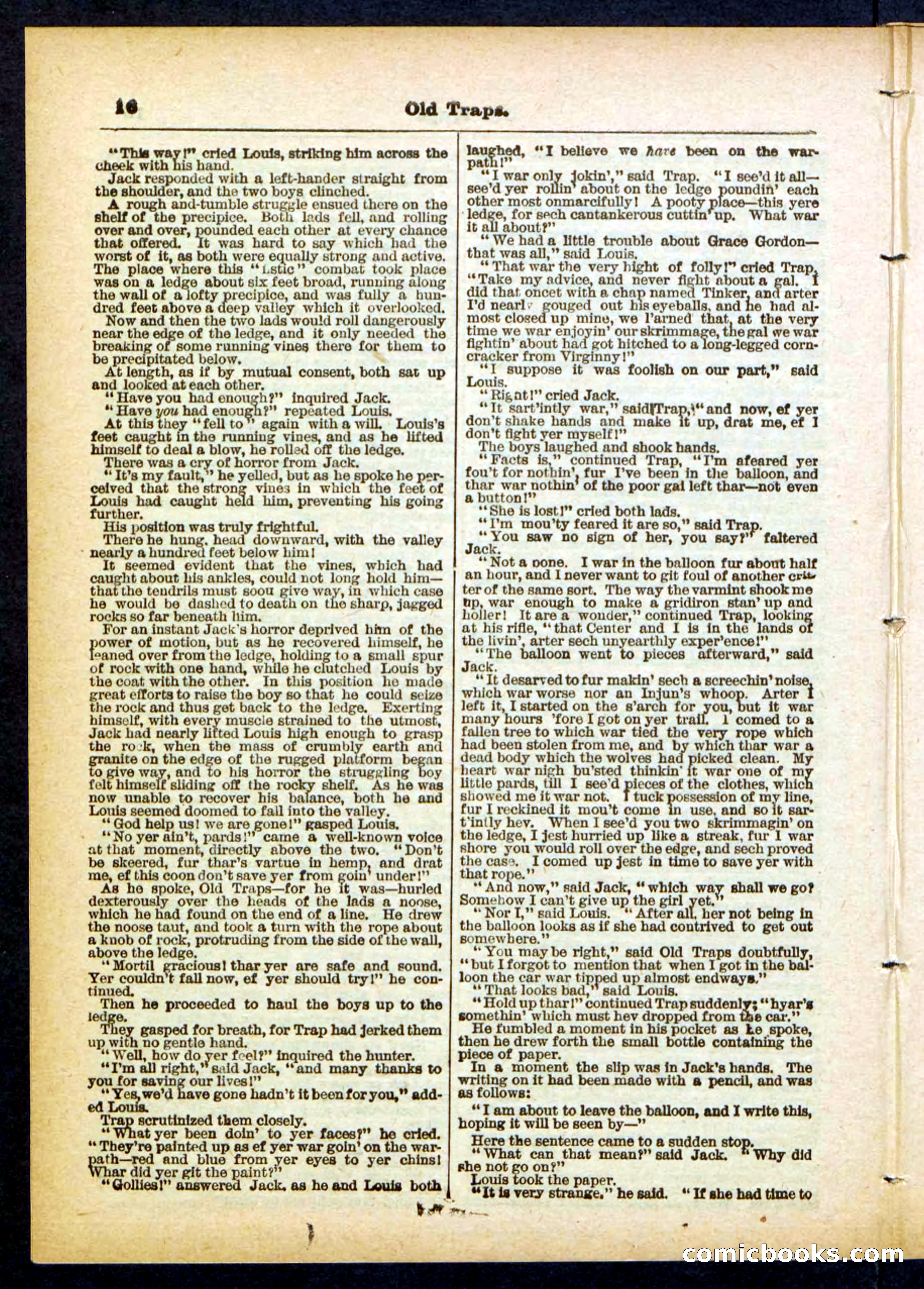 Beadle's Pocket Library No. 411 — page 16 of 32