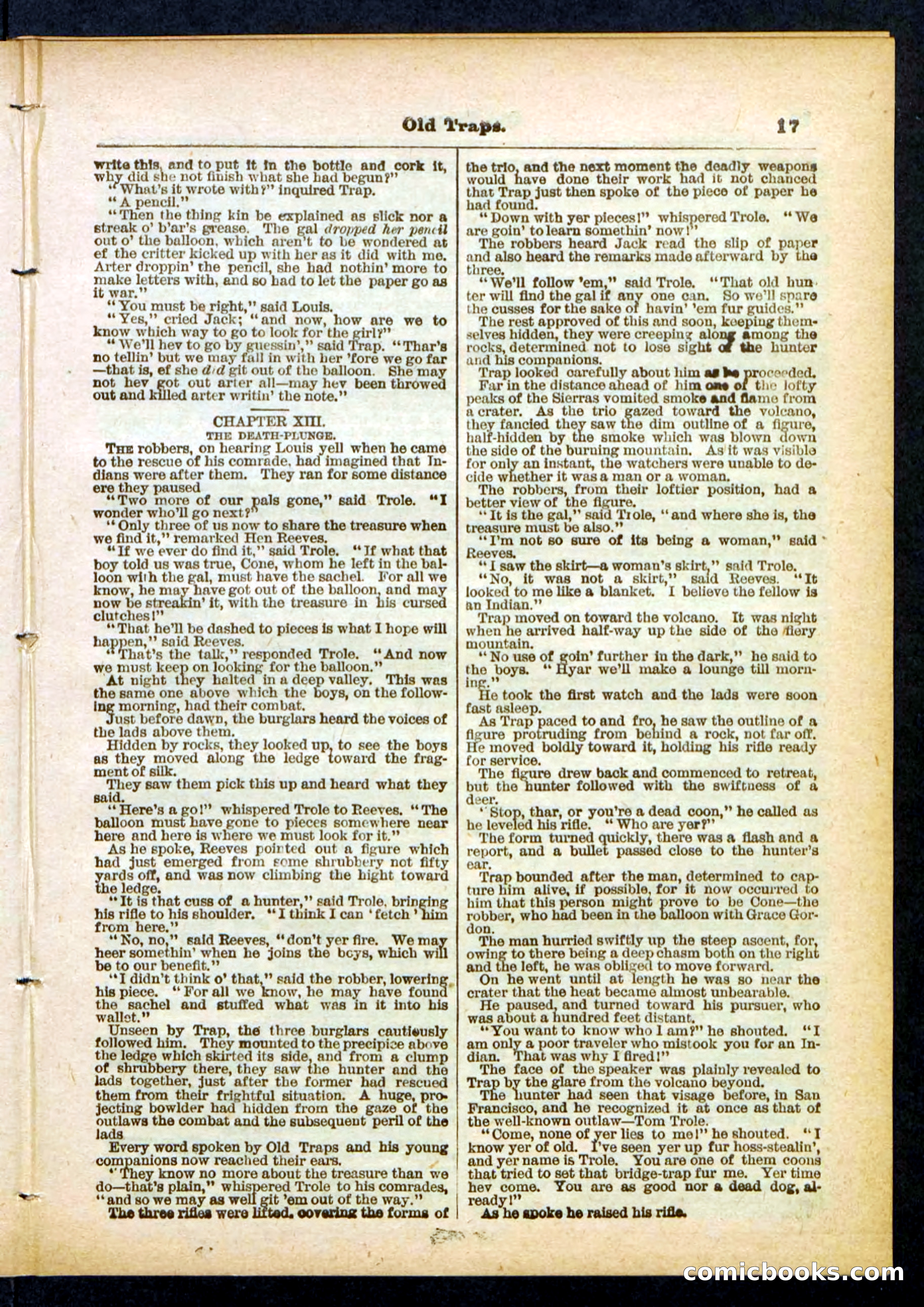 Beadle's Pocket Library No. 411 — page 17 of 32