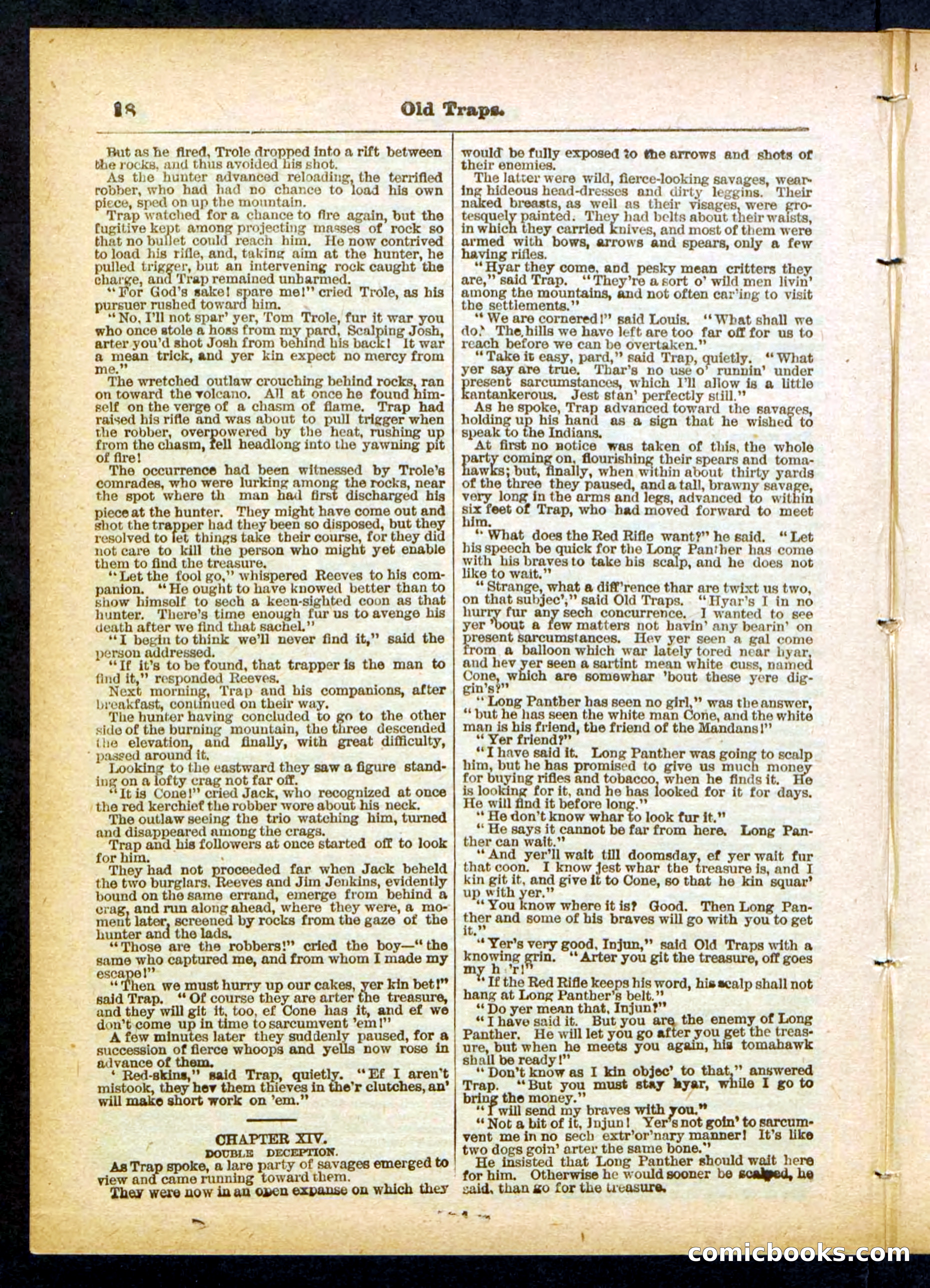 Beadle's Pocket Library No. 411 — page 18 of 32