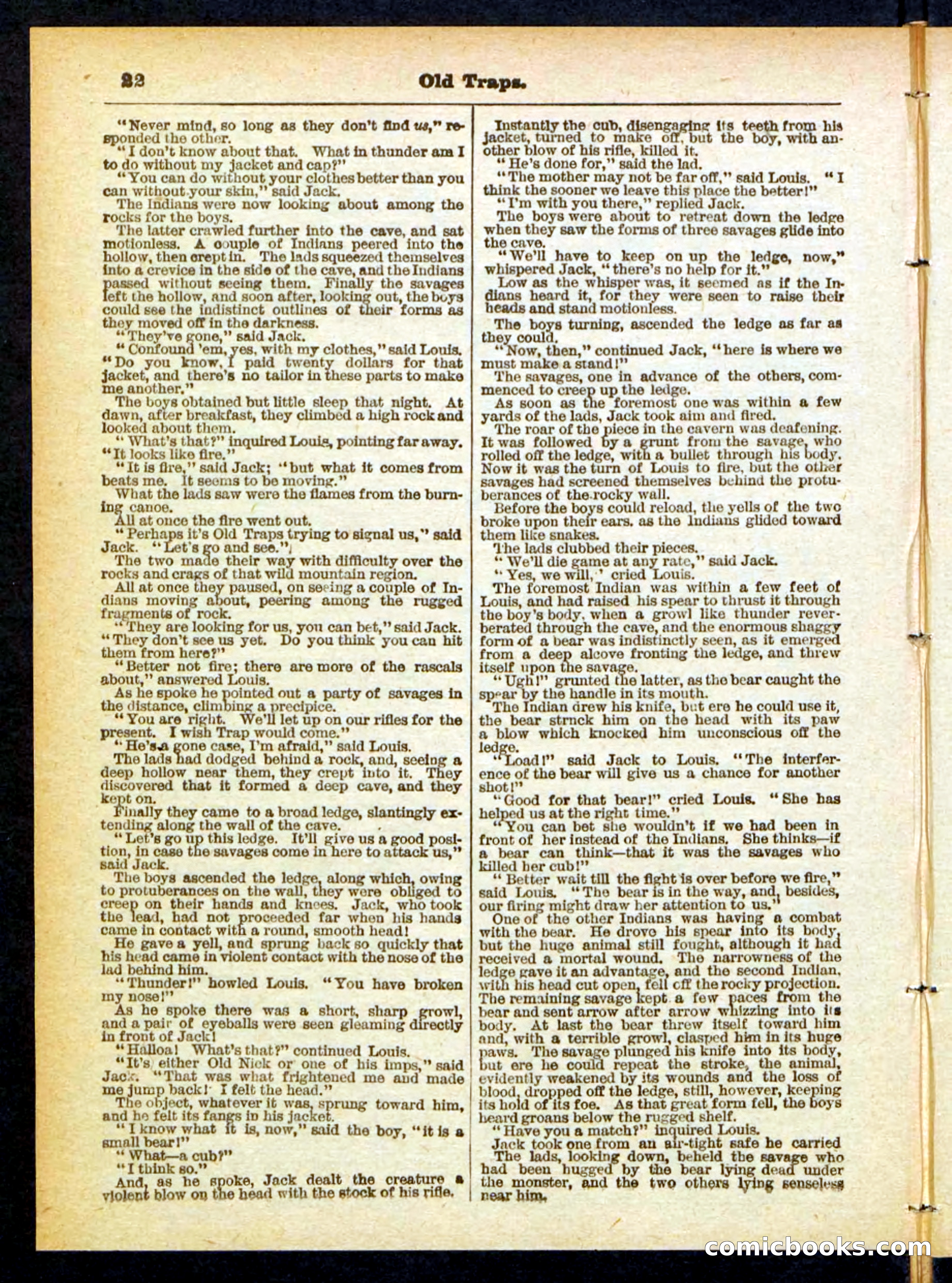 Beadle's Pocket Library No. 411 — page 22 of 32