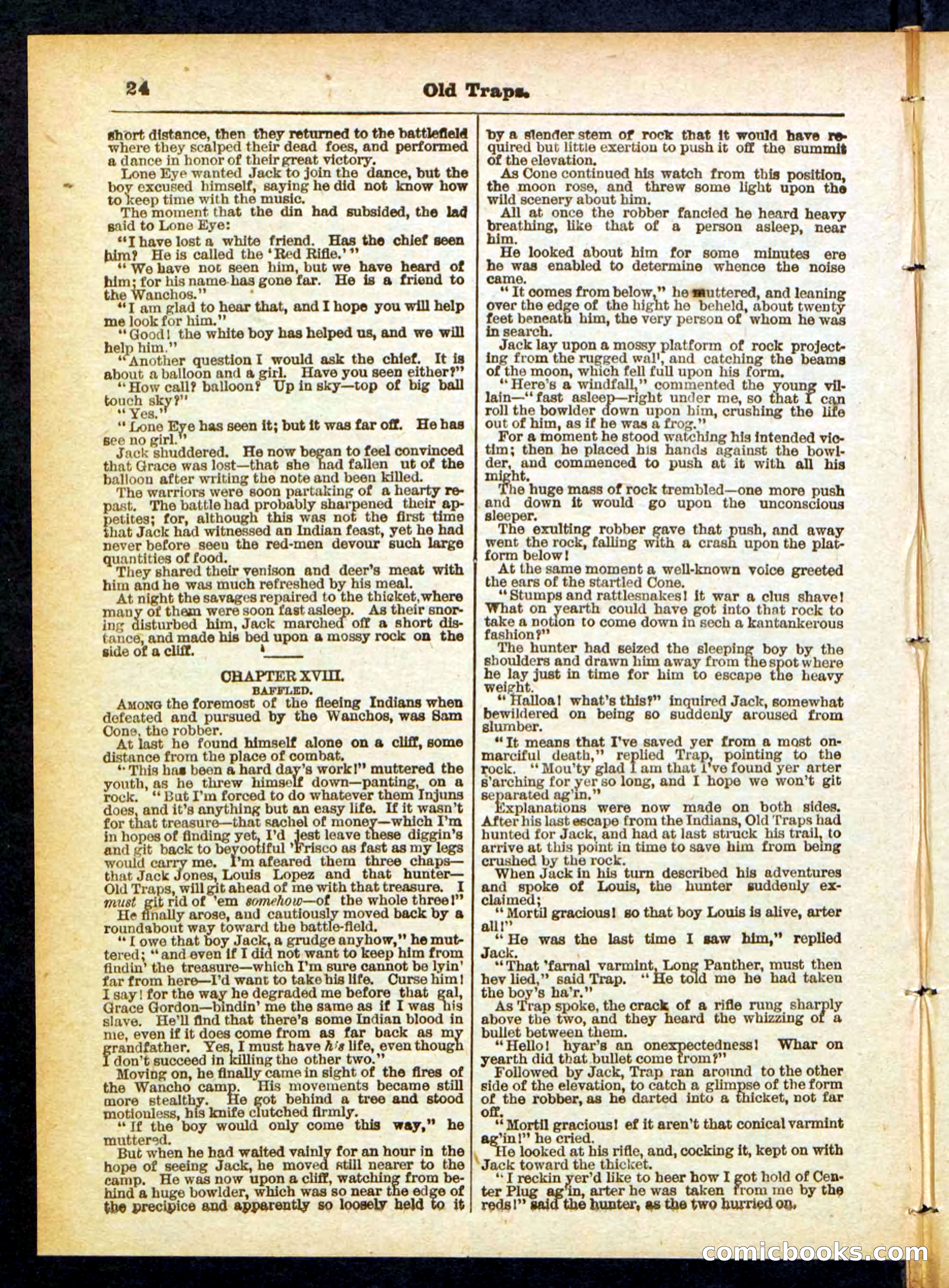 Beadle's Pocket Library No. 411 — page 24 of 32
