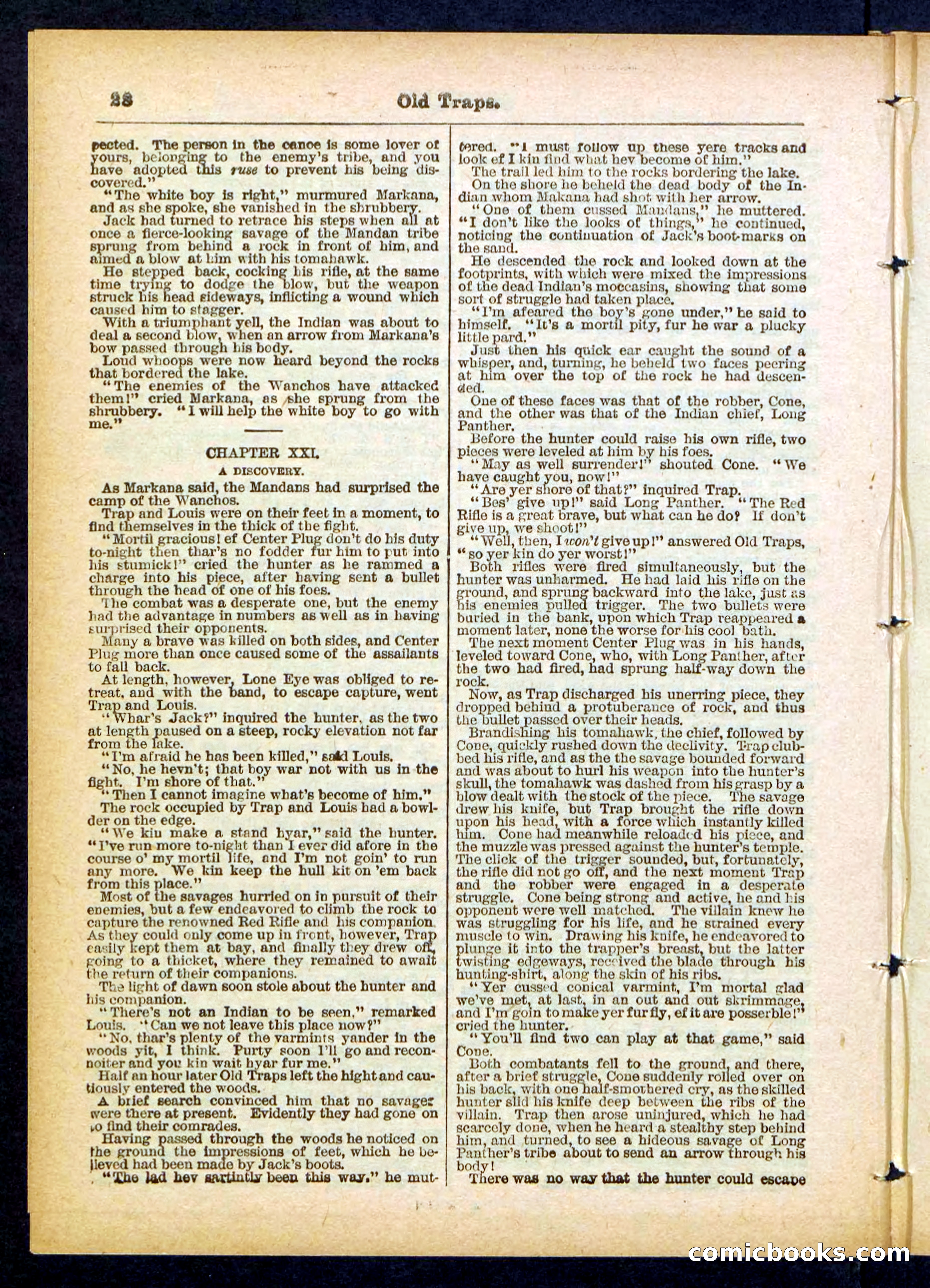Beadle's Pocket Library No. 411 — page 28 of 32