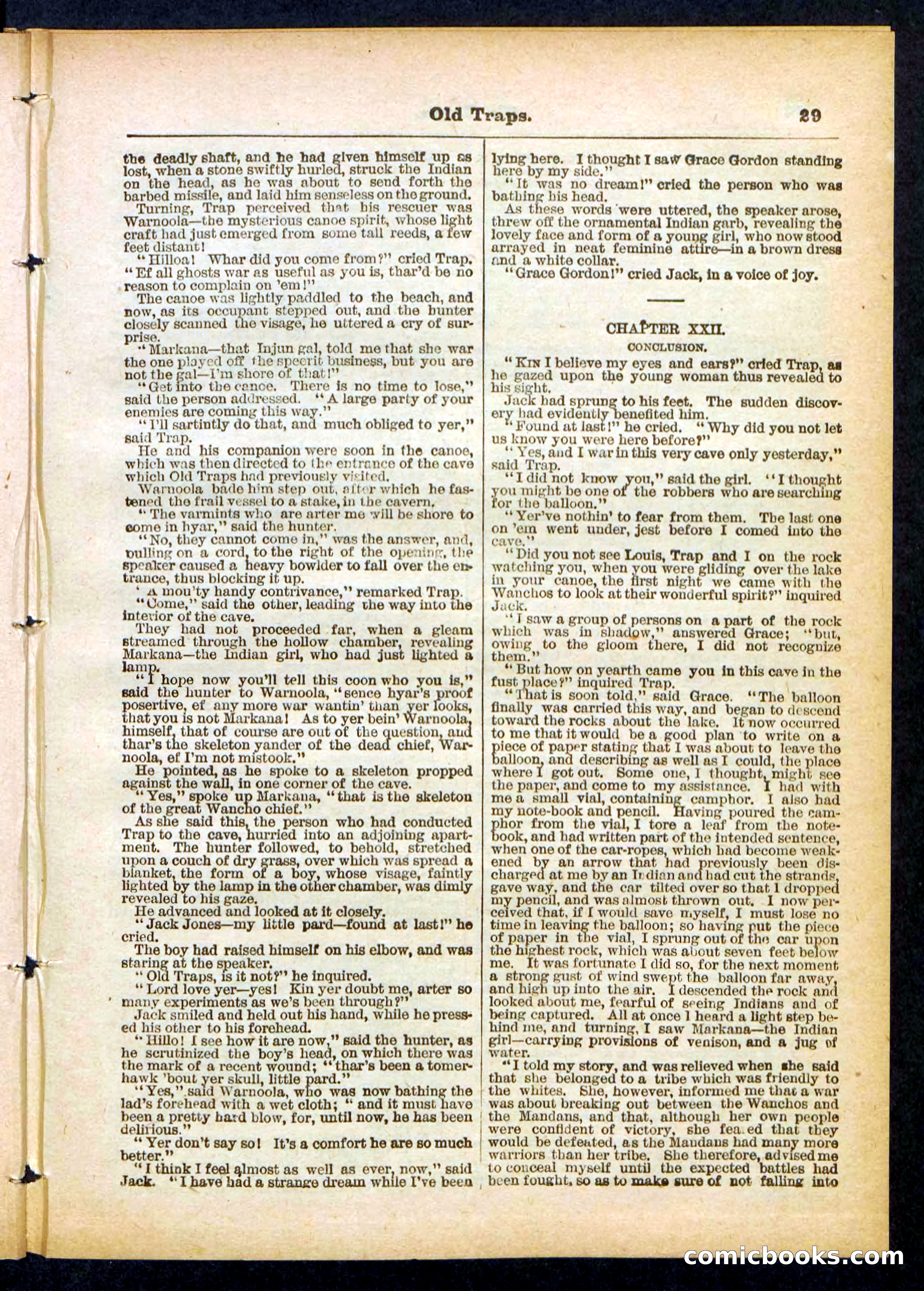 Beadle's Pocket Library No. 411 — page 29 of 32