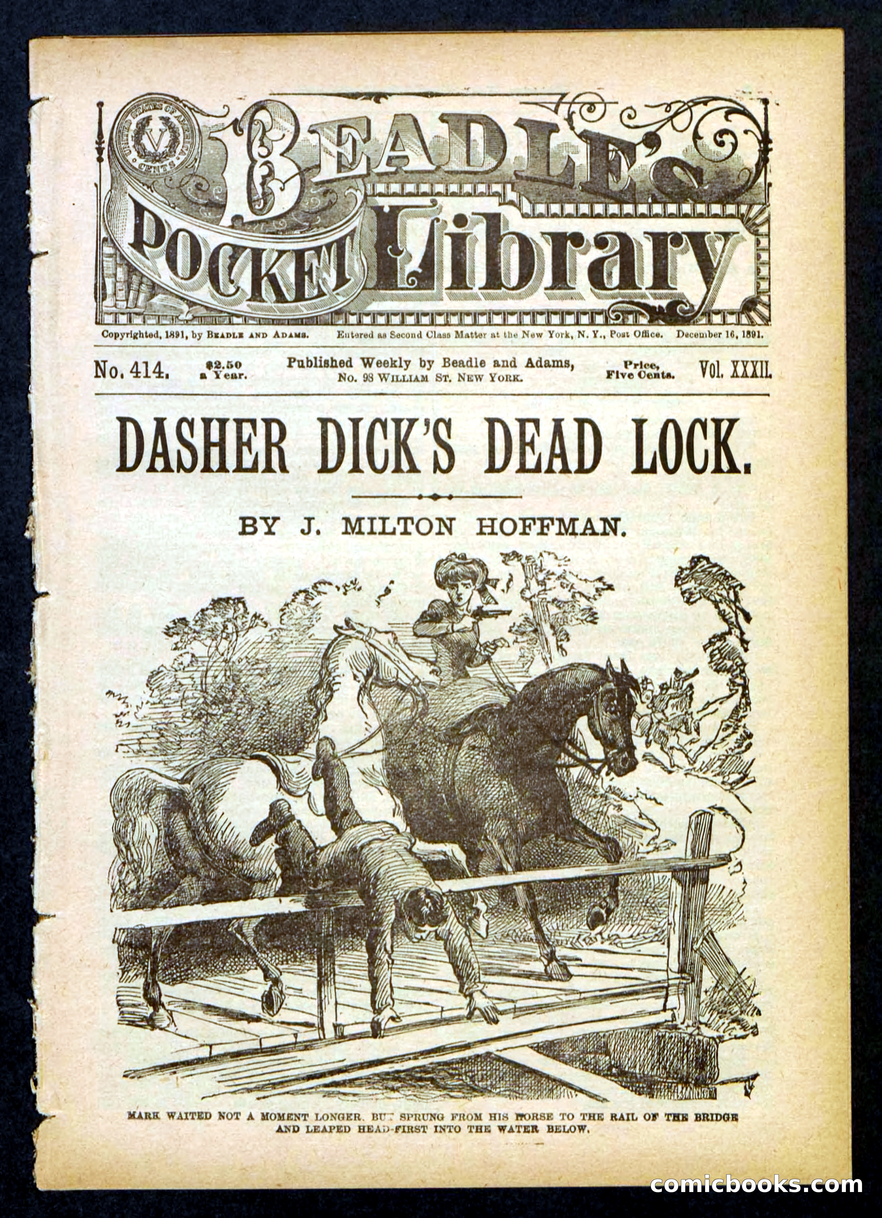 Beadle's Pocket Library No. 414