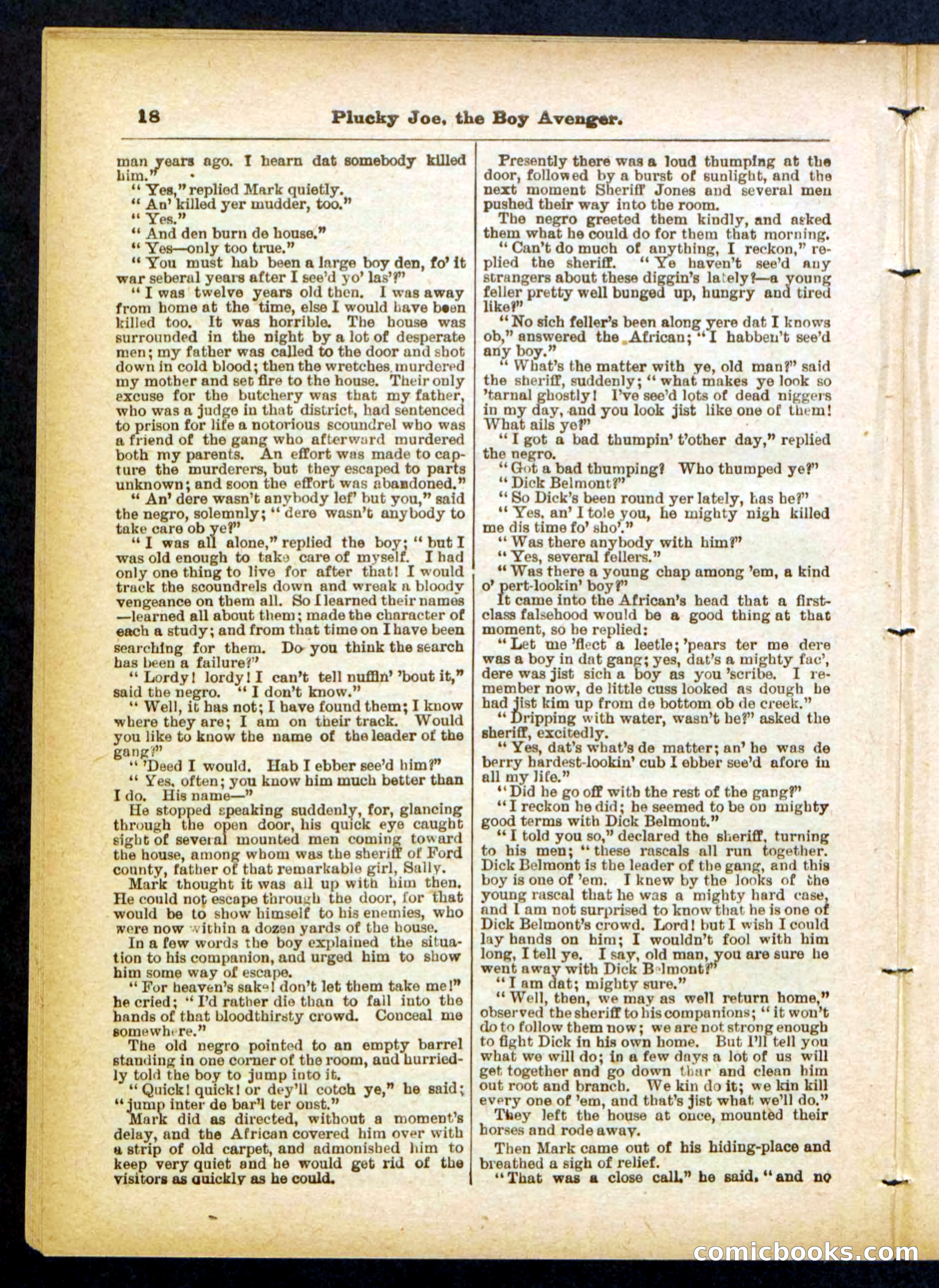 Beadle's Pocket Library No. 414 — page 18 of 32