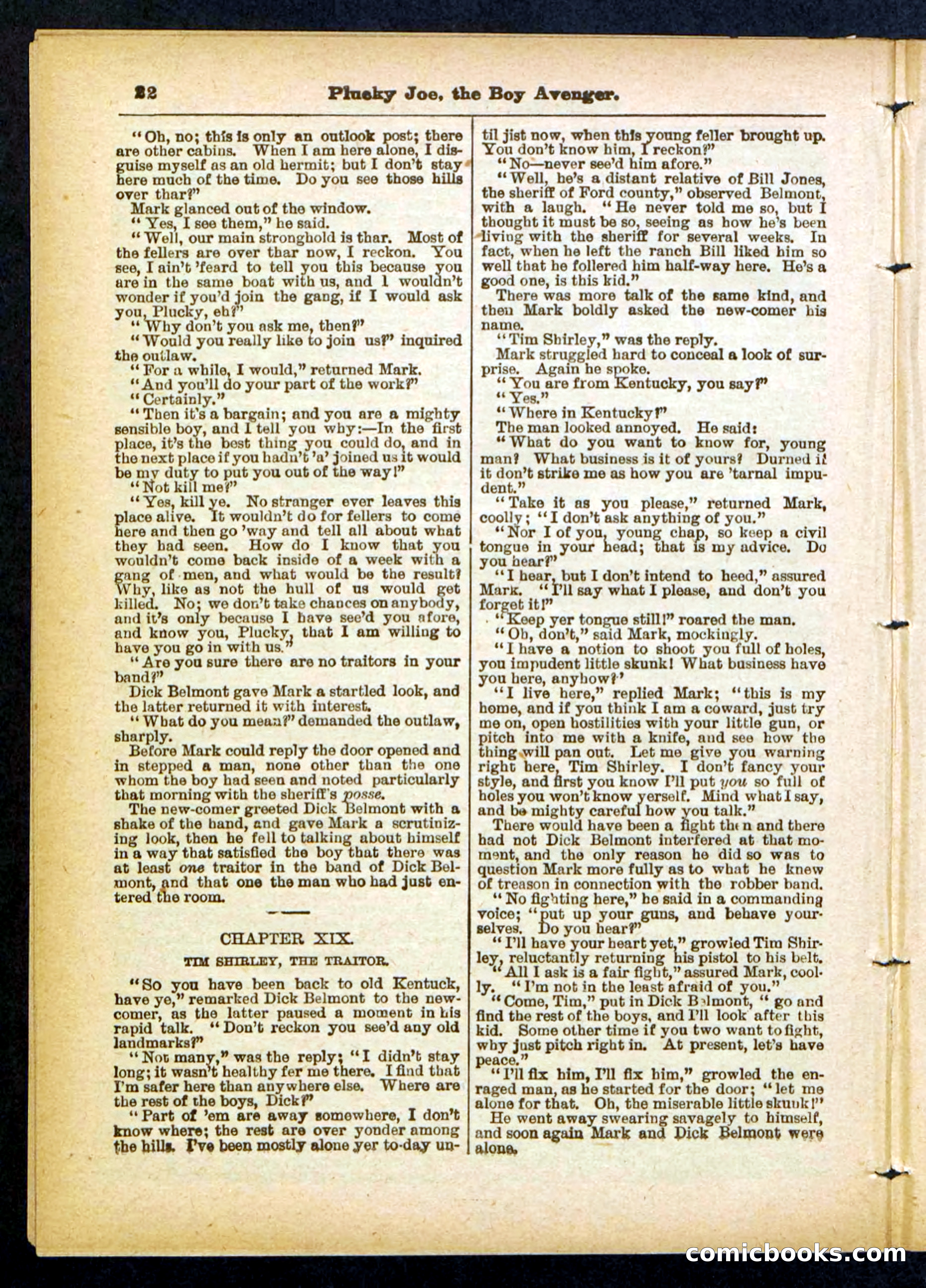 Beadle's Pocket Library No. 414 — page 22 of 32