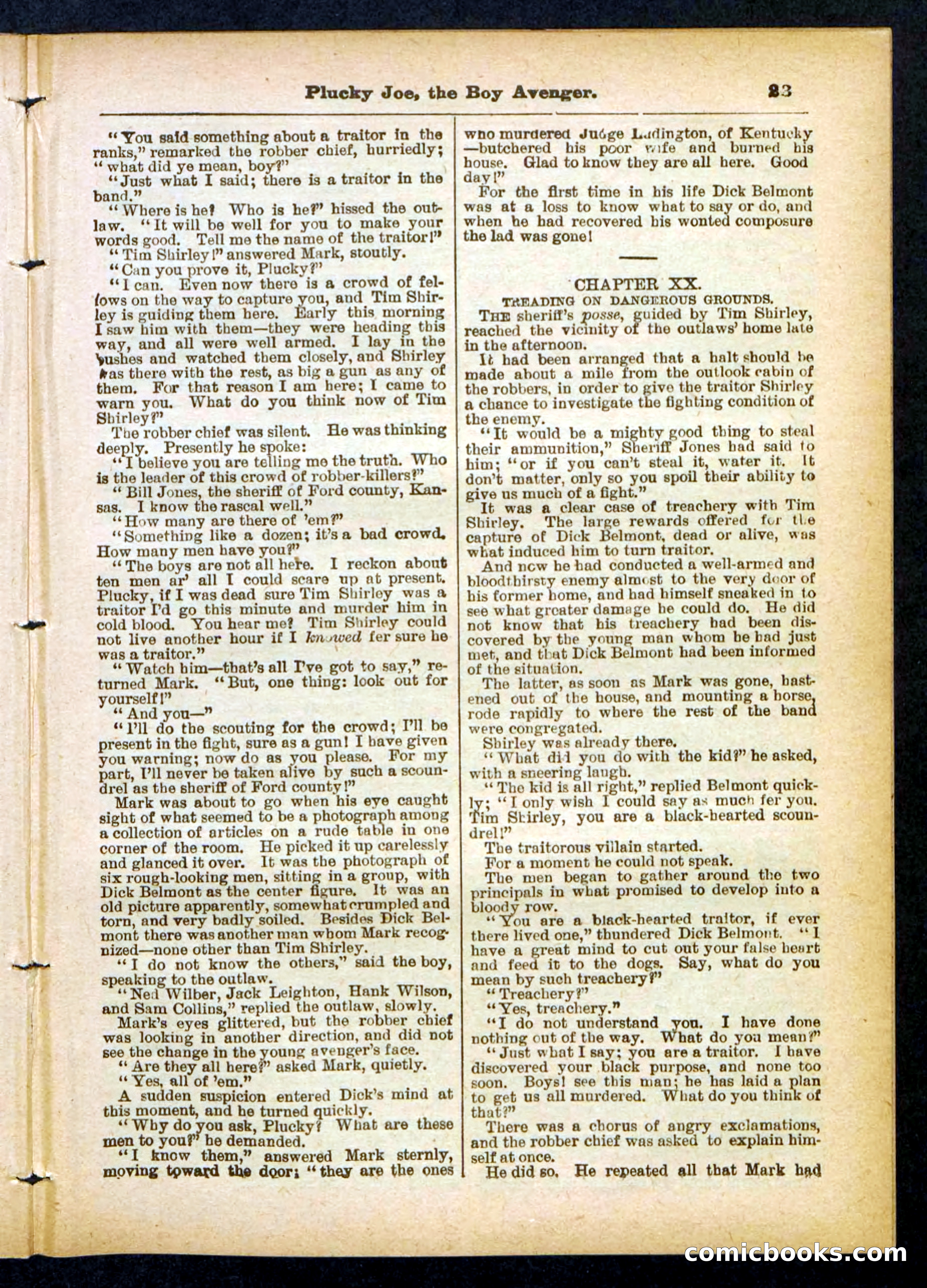 Beadle's Pocket Library No. 414 — page 23 of 32