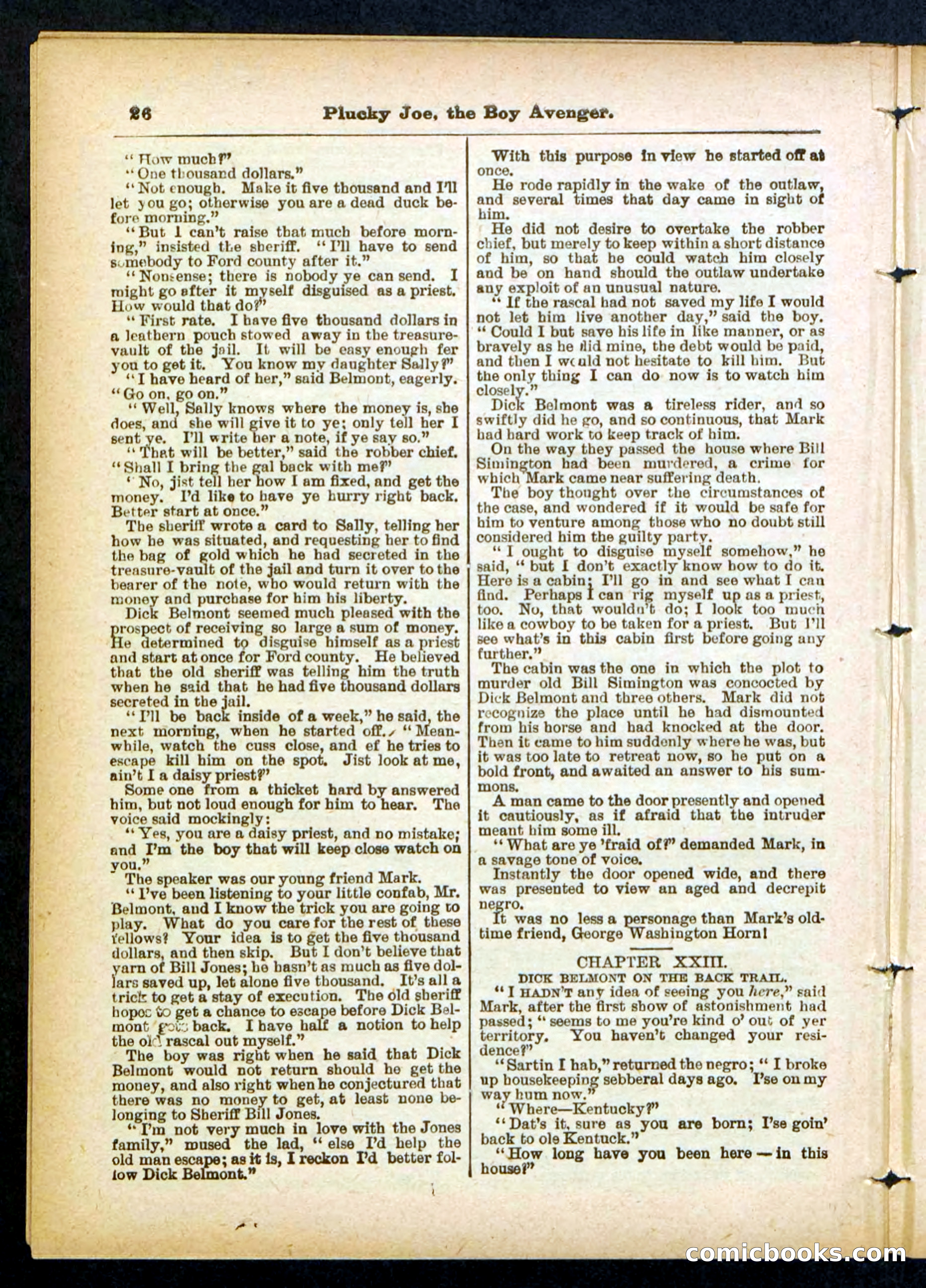 Beadle's Pocket Library No. 414 — page 26 of 32