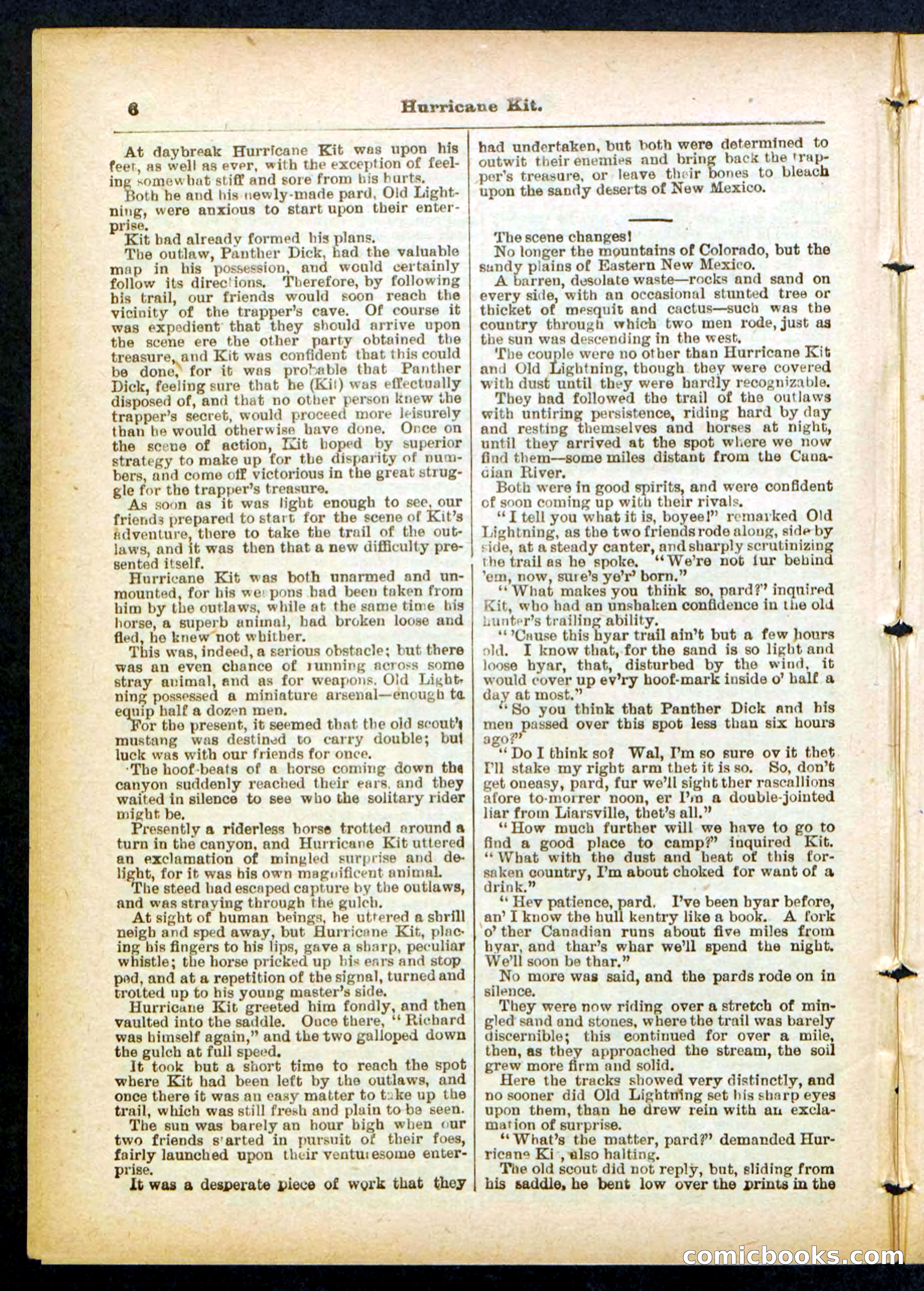 Panther Dick's Death-Leap — page 6 of 32