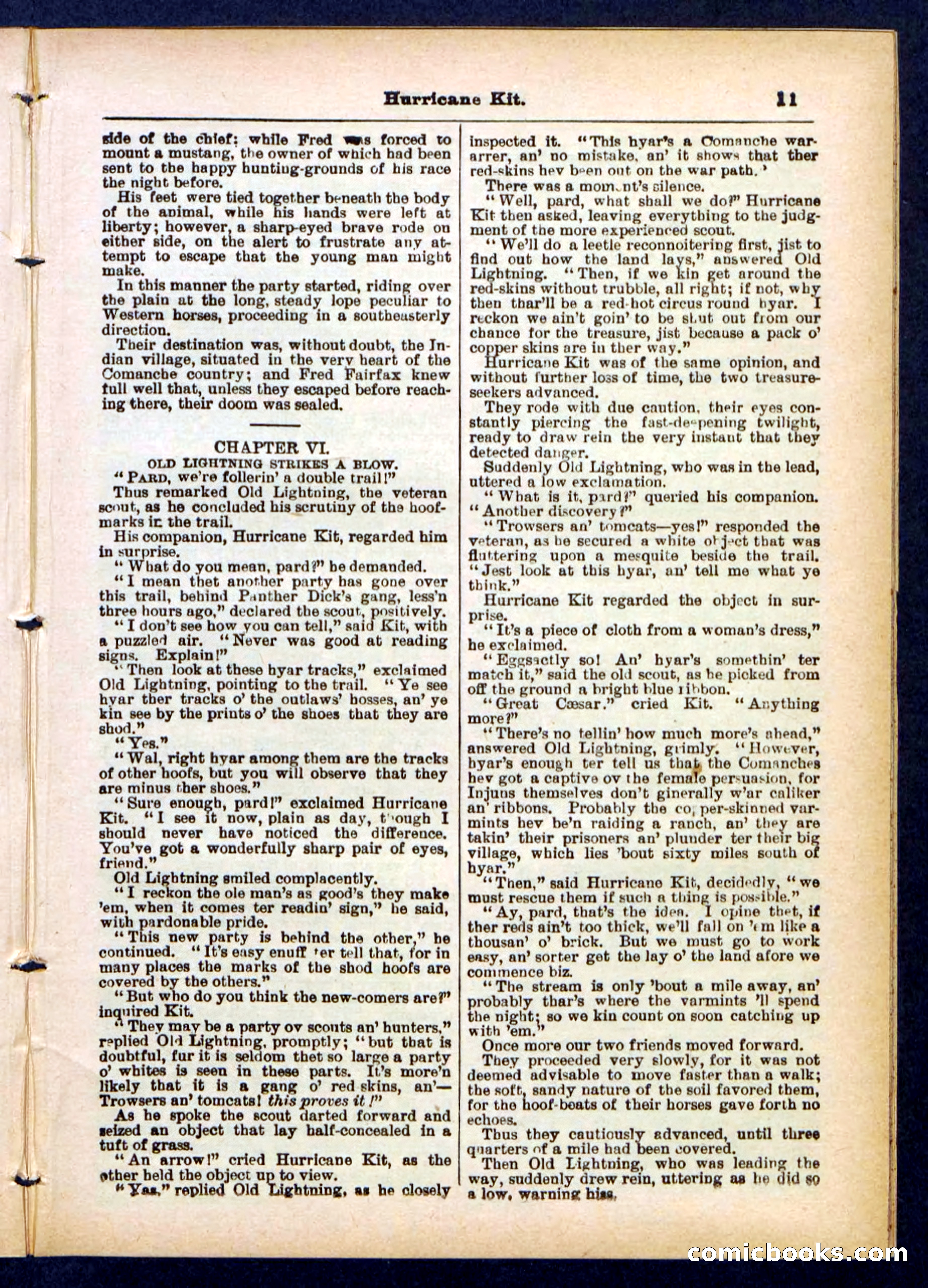 Panther Dick's Death-Leap — page 11 of 32
