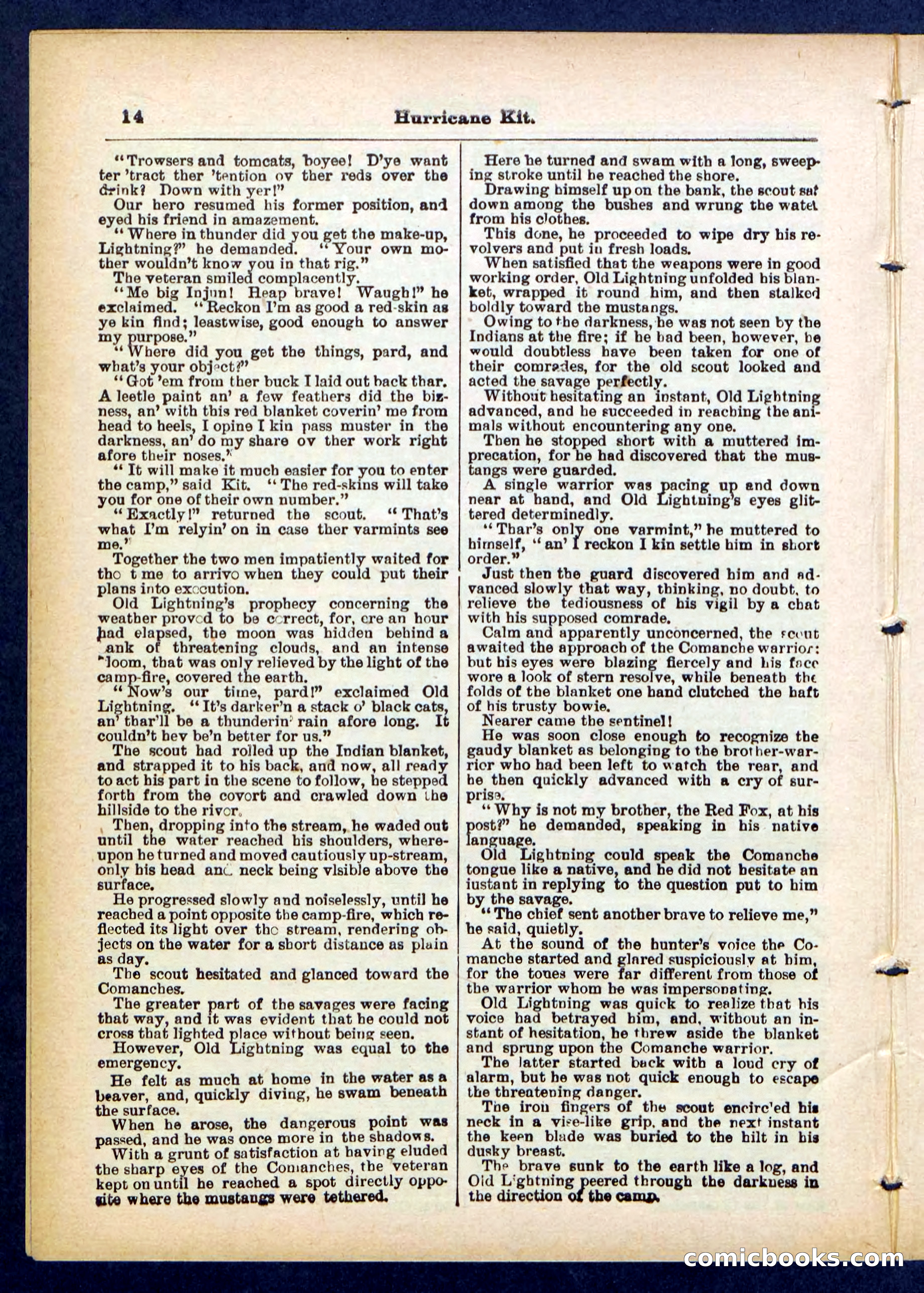 Panther Dick's Death-Leap — page 14 of 32