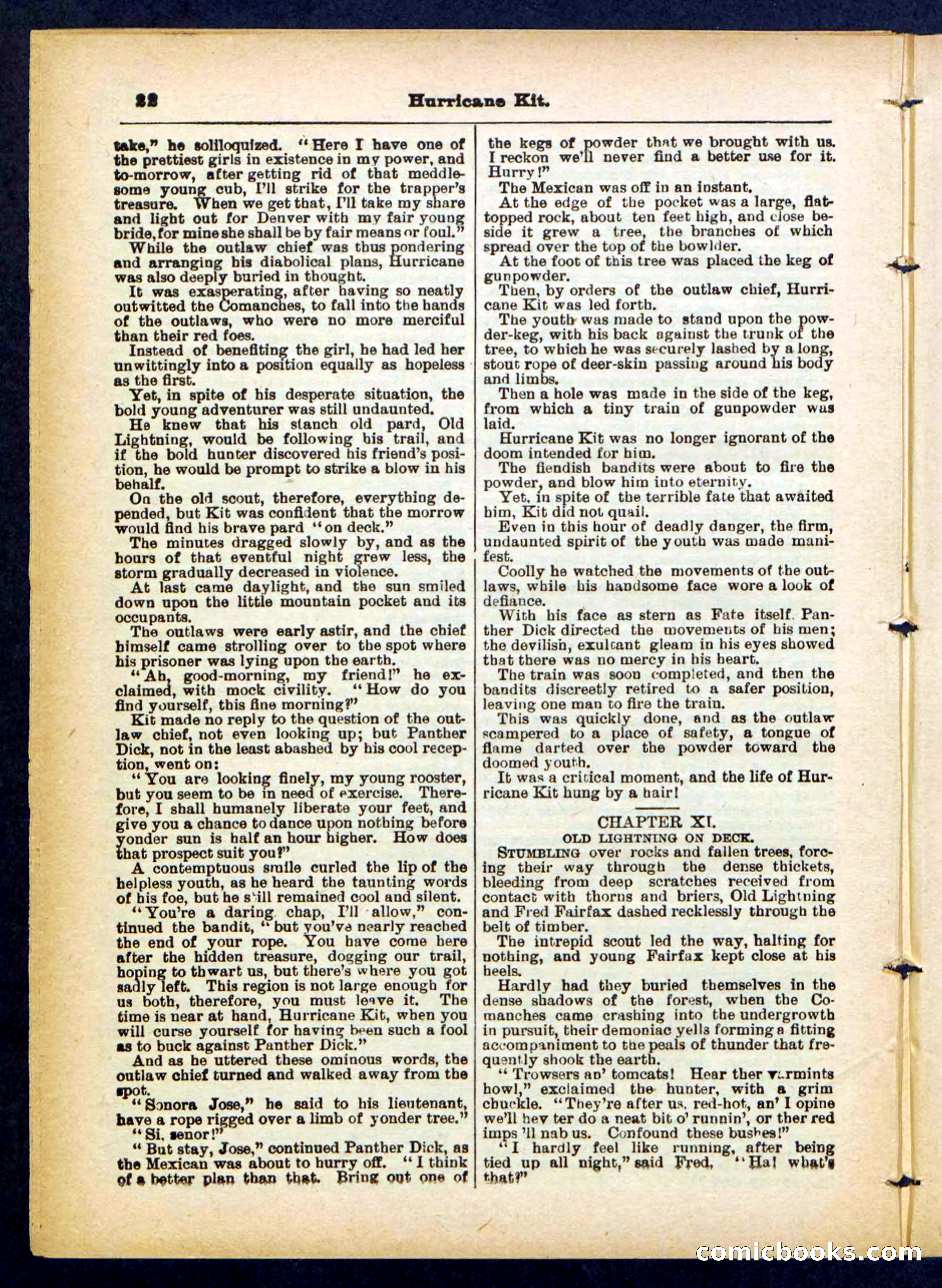 Panther Dick's Death-Leap — page 22 of 32