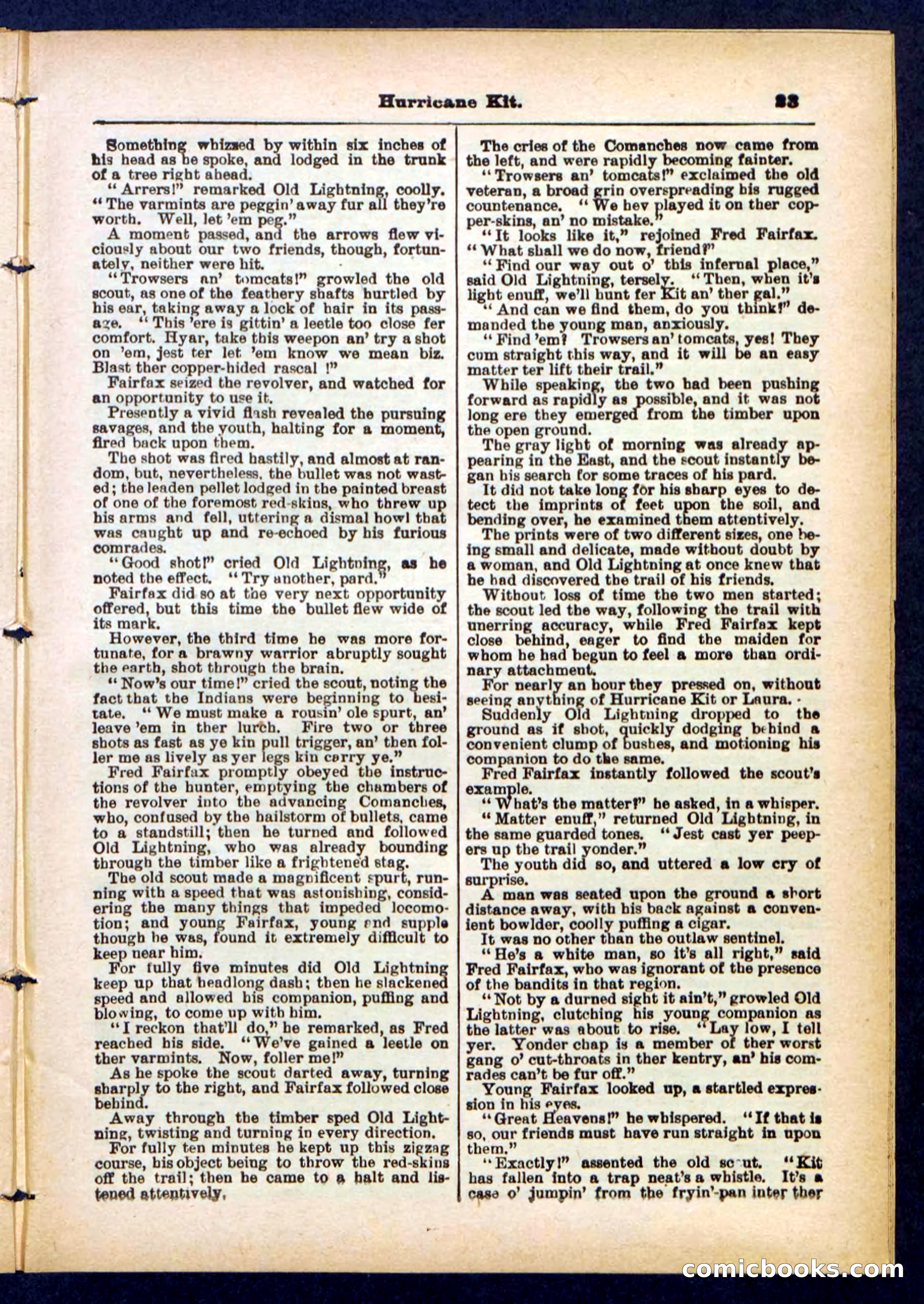 Panther Dick's Death-Leap — page 23 of 32