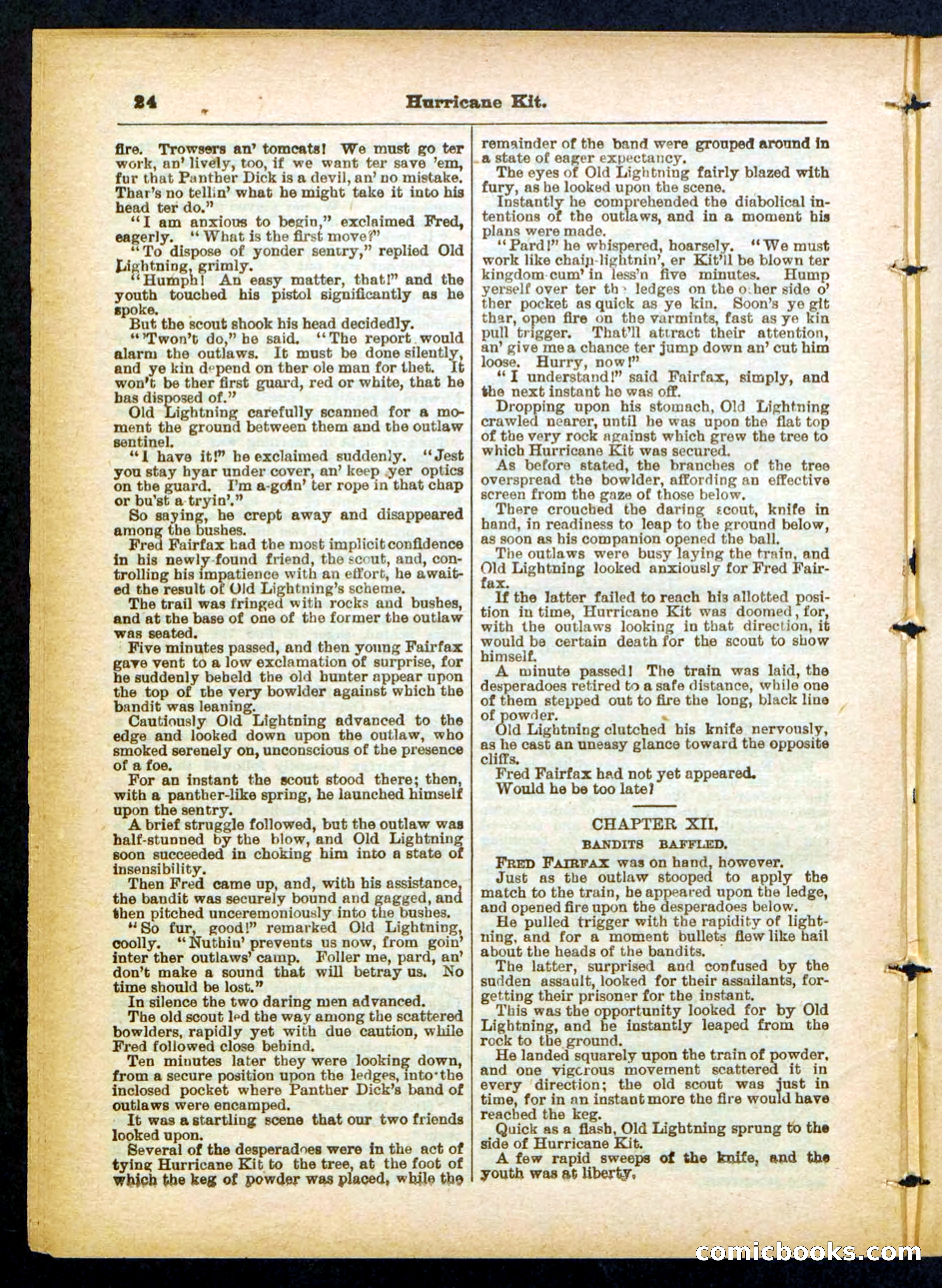 Panther Dick's Death-Leap — page 24 of 32