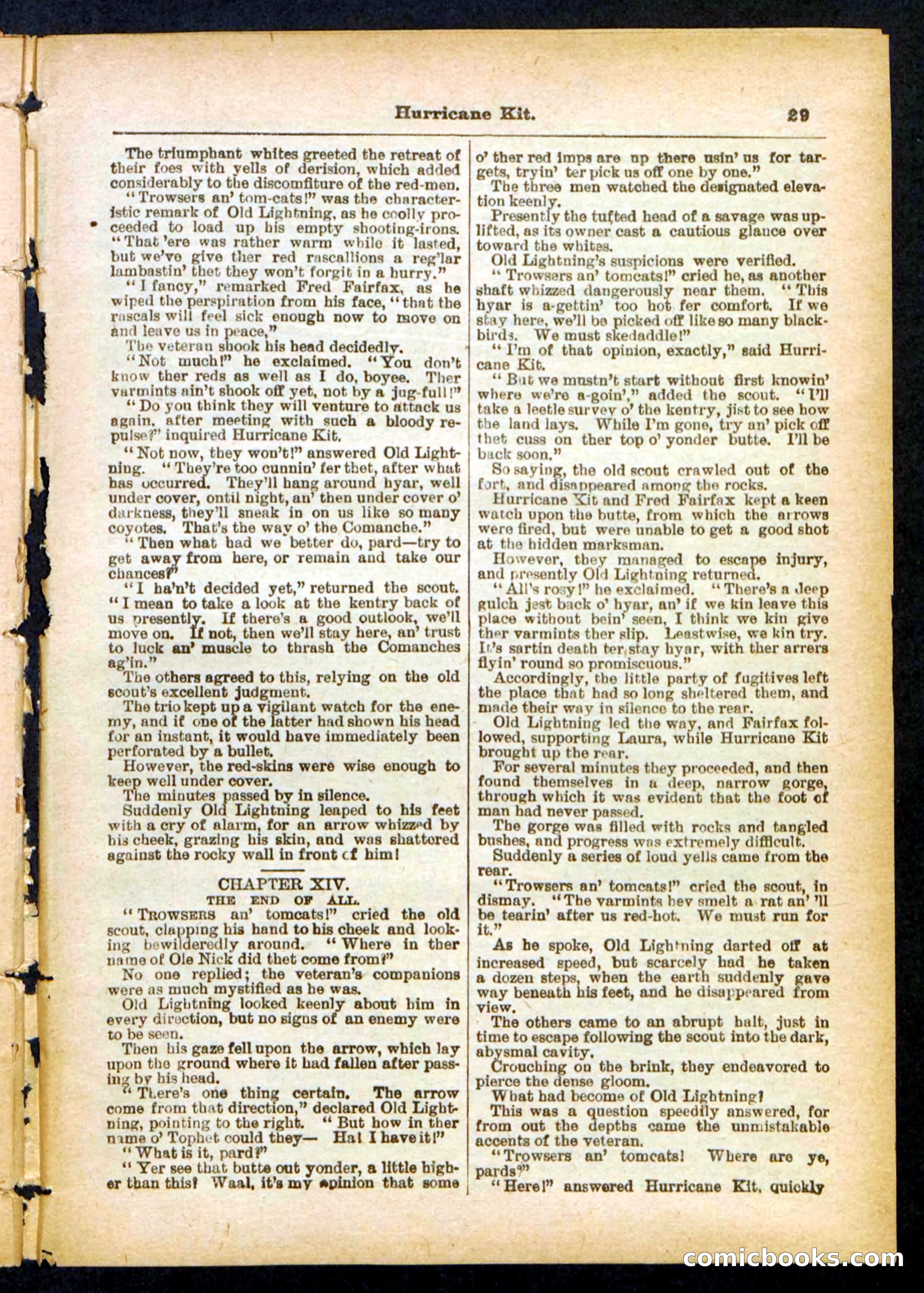 Panther Dick's Death-Leap — page 29 of 32