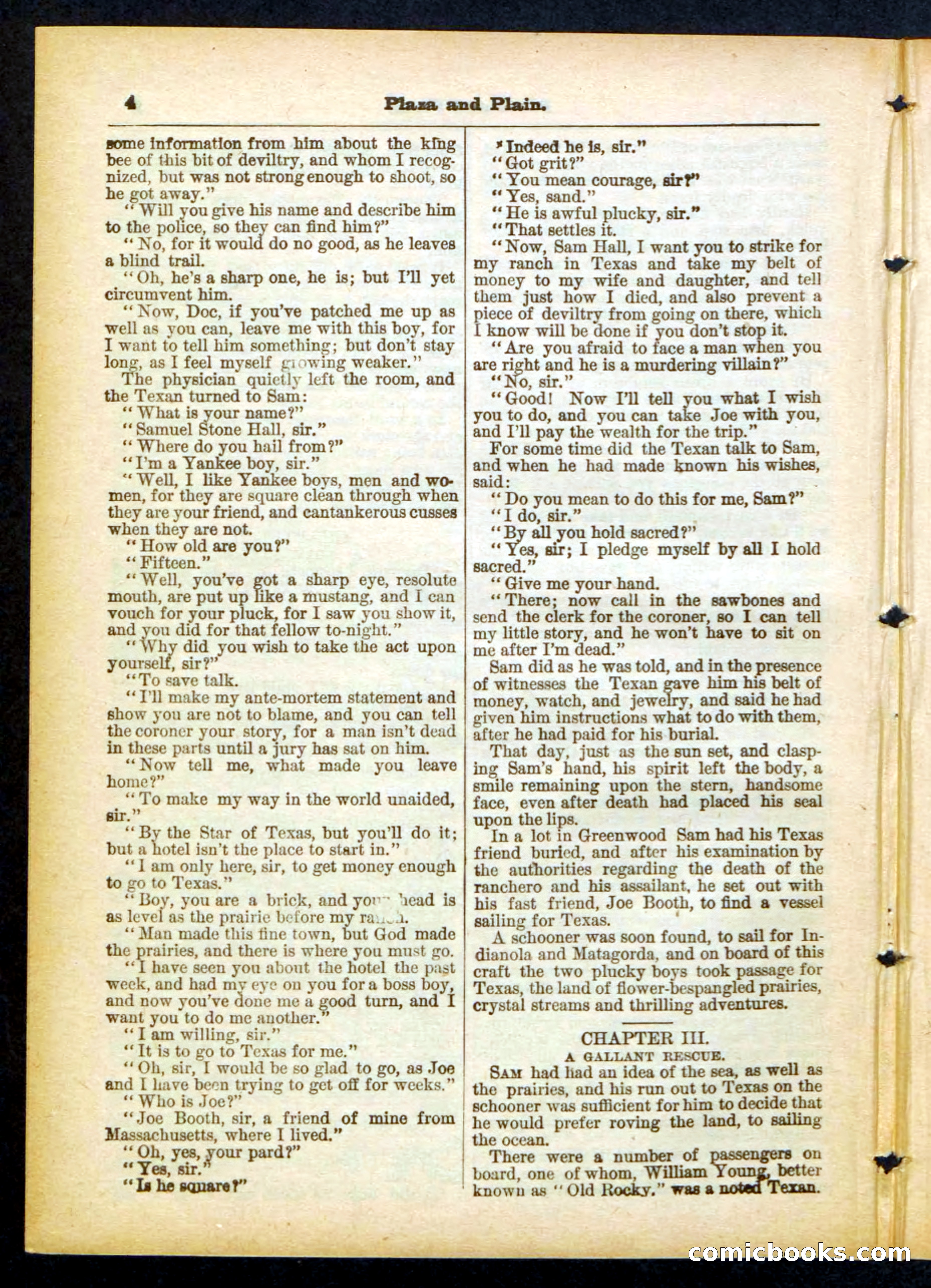 Beadle's Pocket Library No. 418 — page 4 of 32