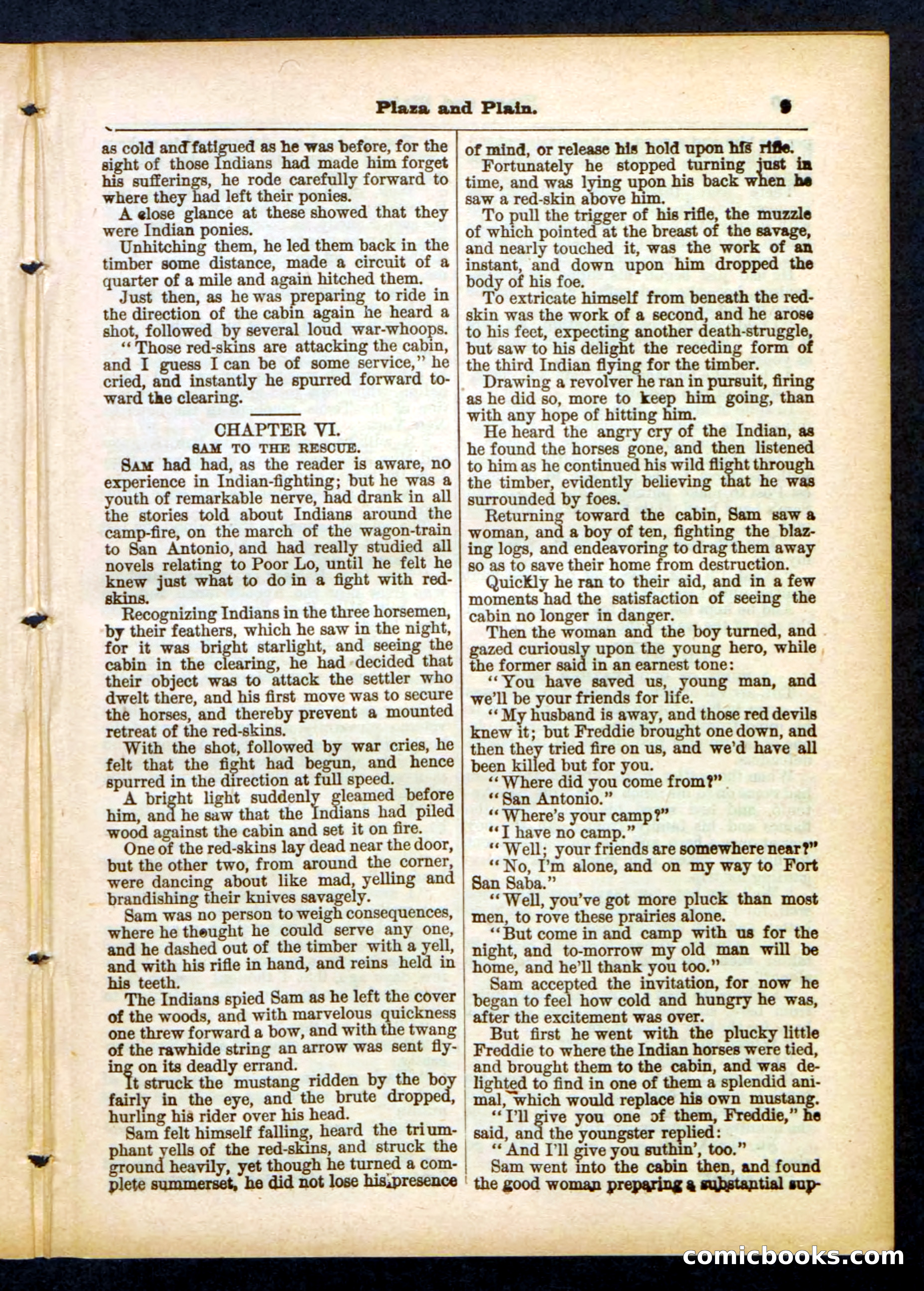 Beadle's Pocket Library No. 418 — page 9 of 32