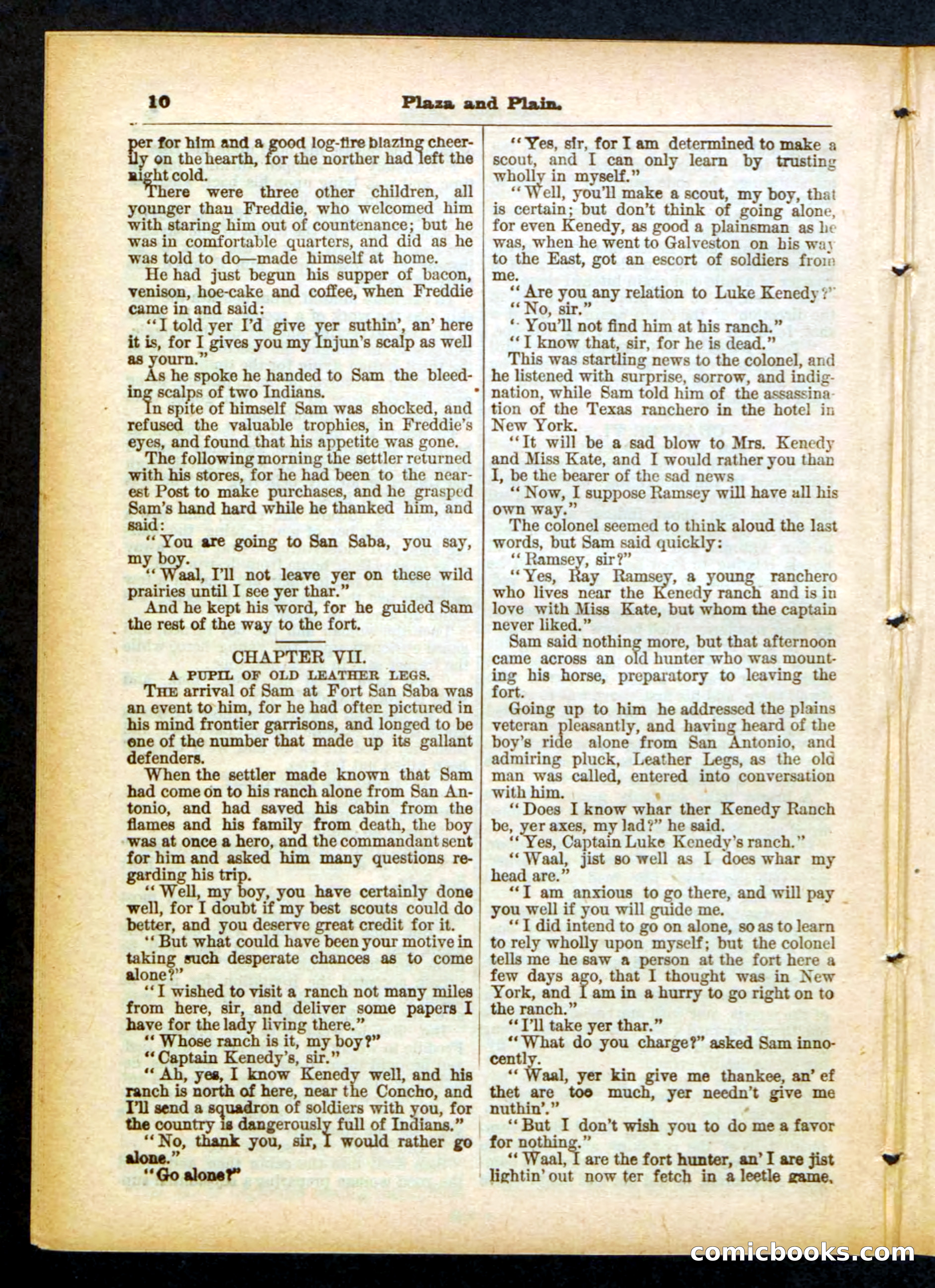 Beadle's Pocket Library No. 418 — page 10 of 32