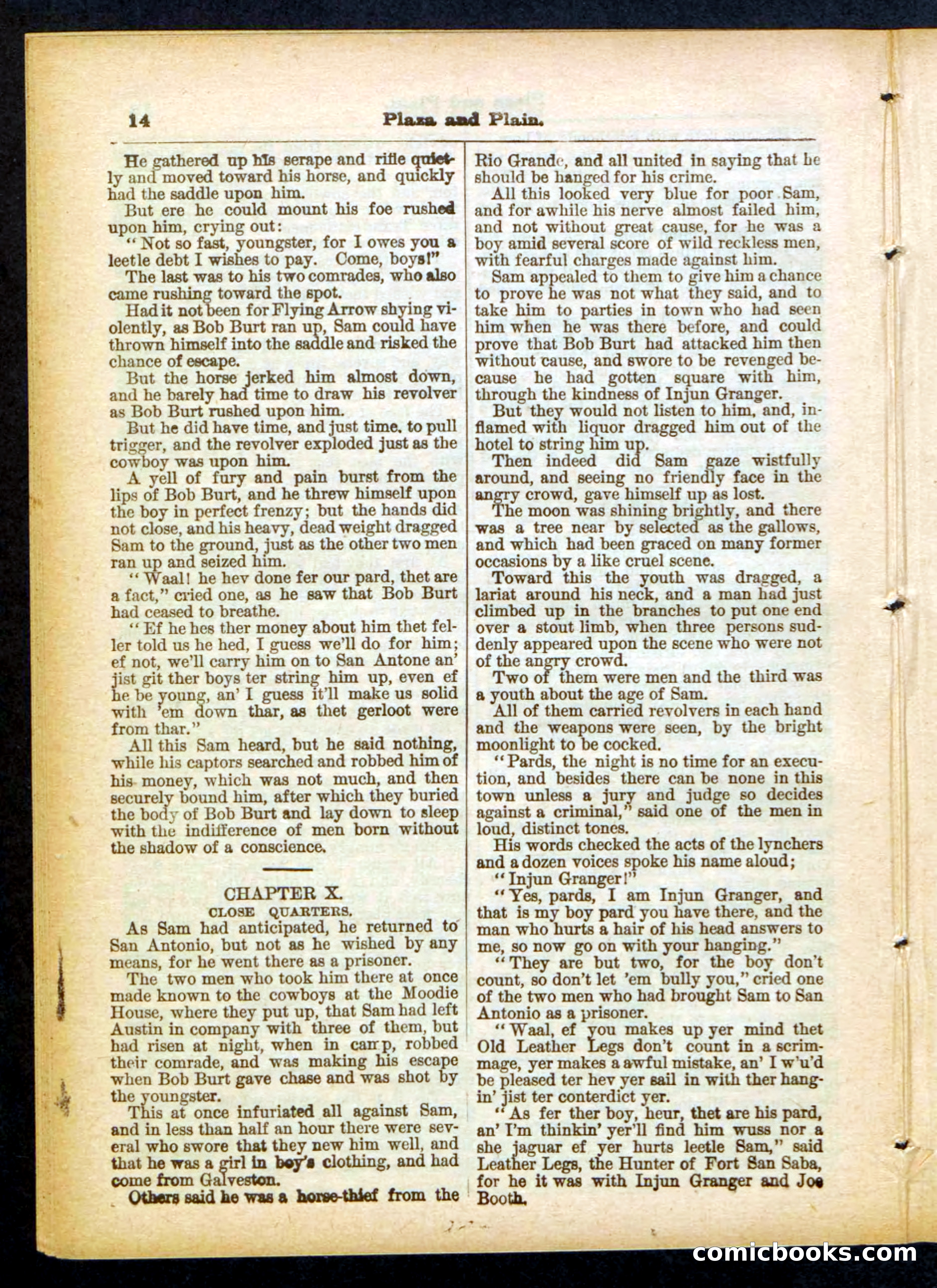Beadle's Pocket Library No. 418 — page 14 of 32