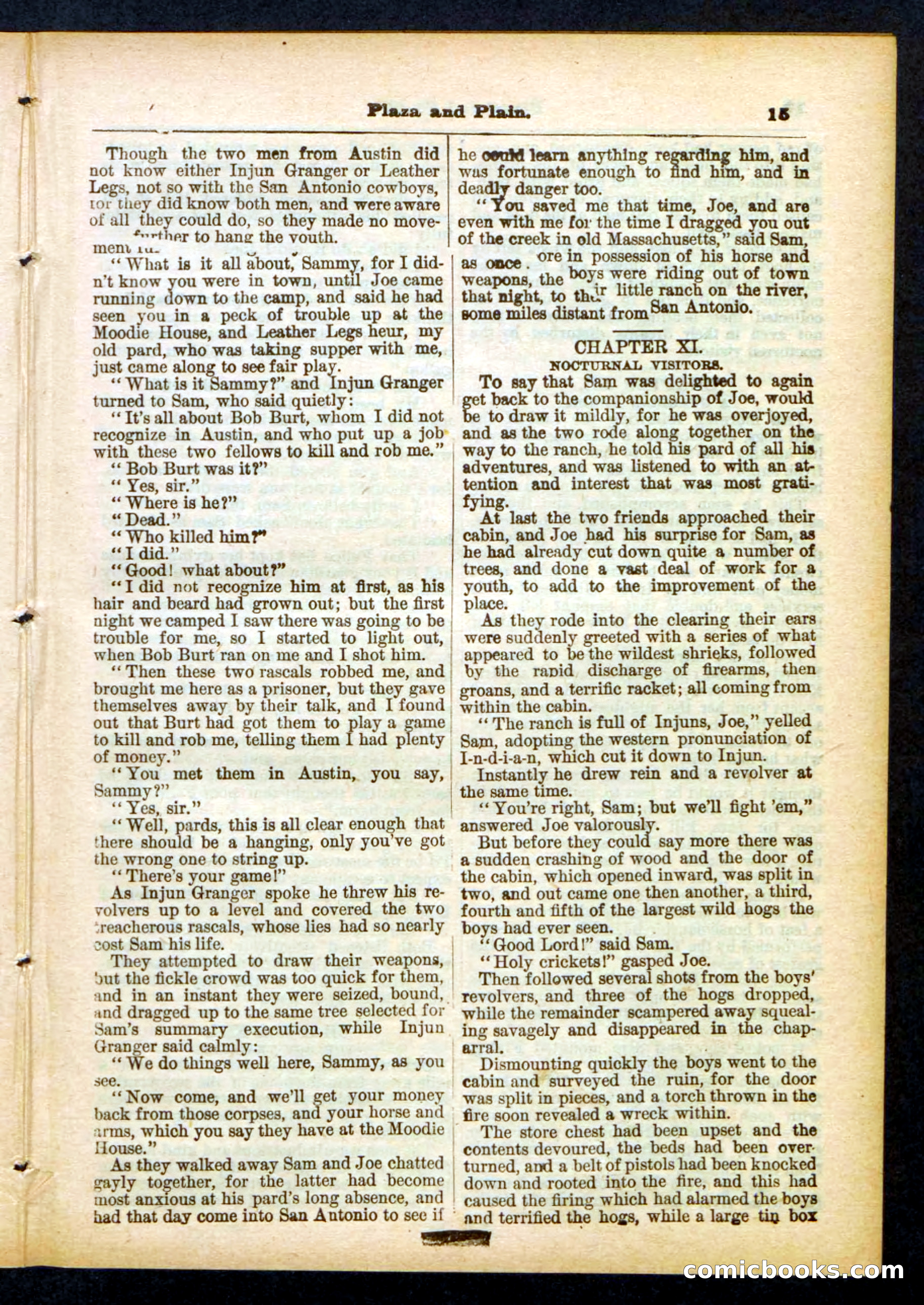 Beadle's Pocket Library No. 418 — page 15 of 32