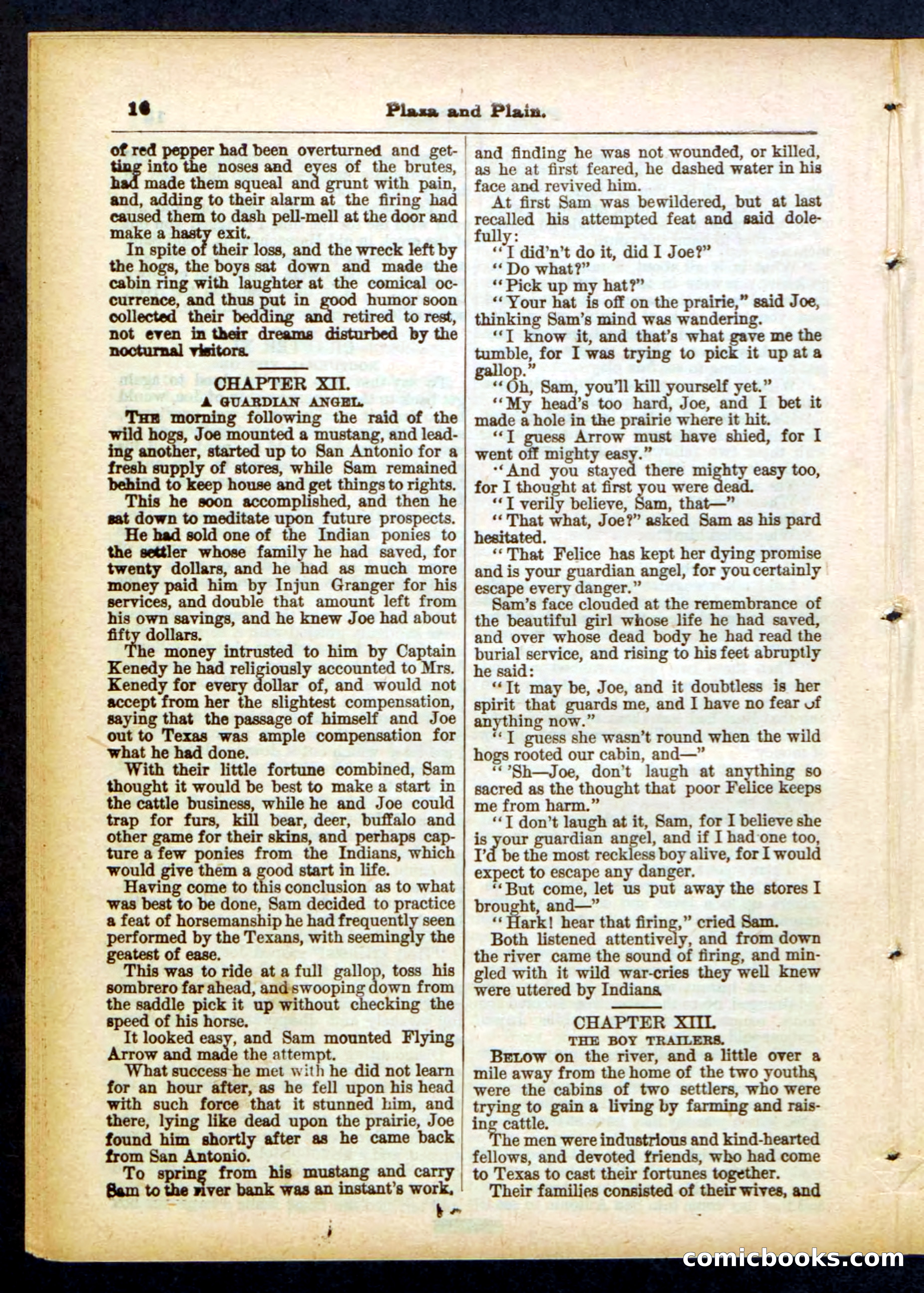 Beadle's Pocket Library No. 418 — page 16 of 32