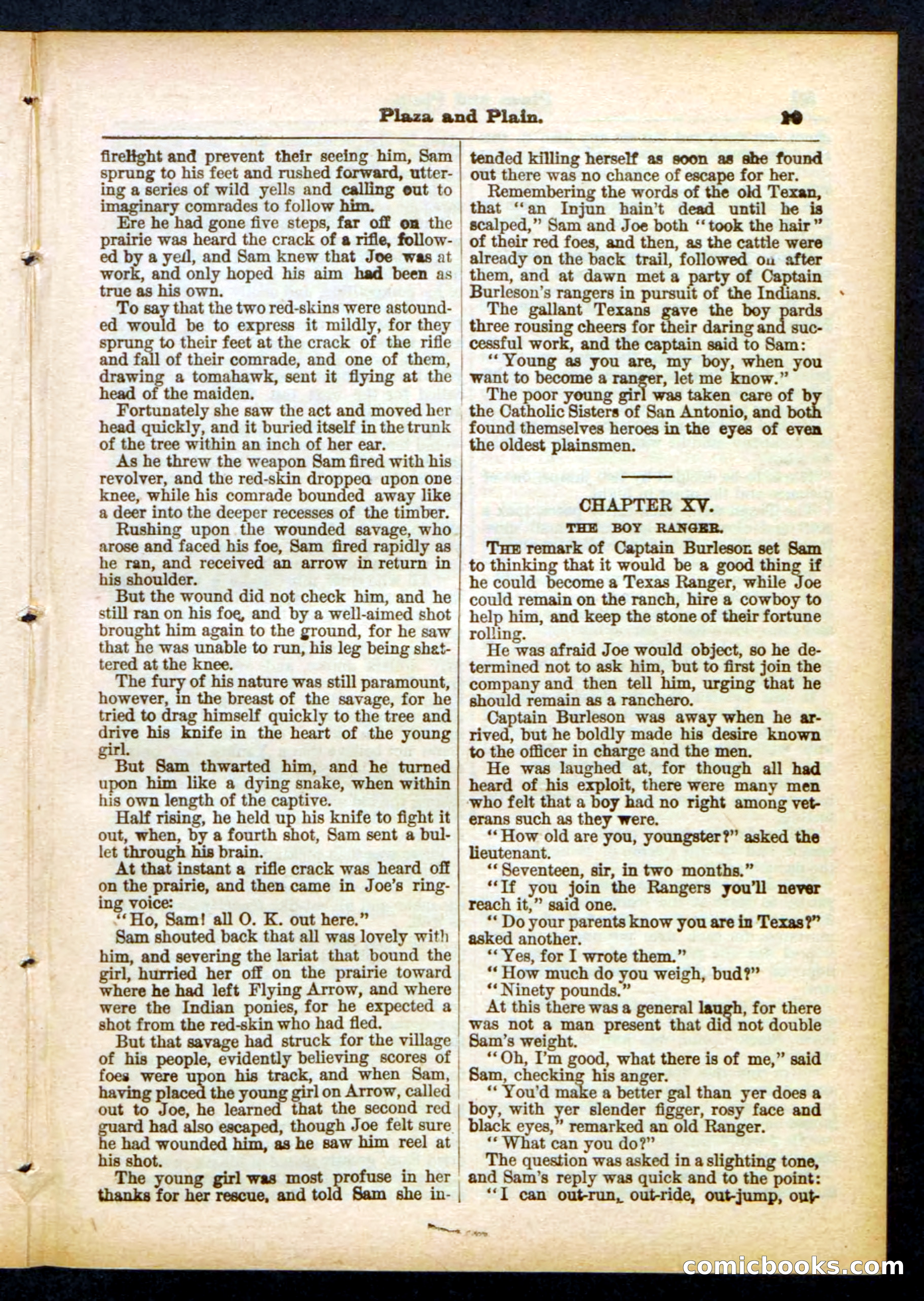 Beadle's Pocket Library No. 418 — page 19 of 32
