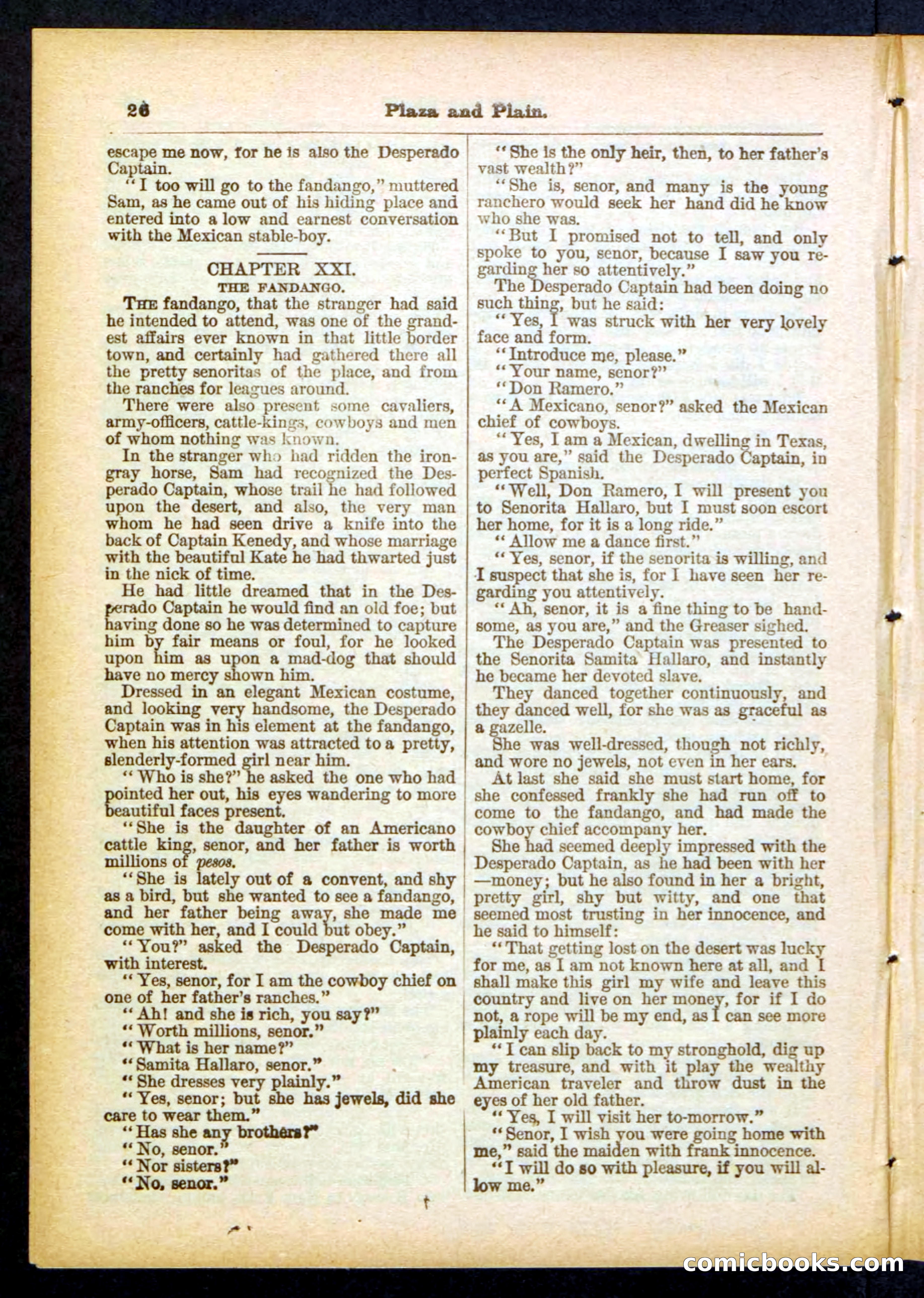 Beadle's Pocket Library No. 418 — page 26 of 32