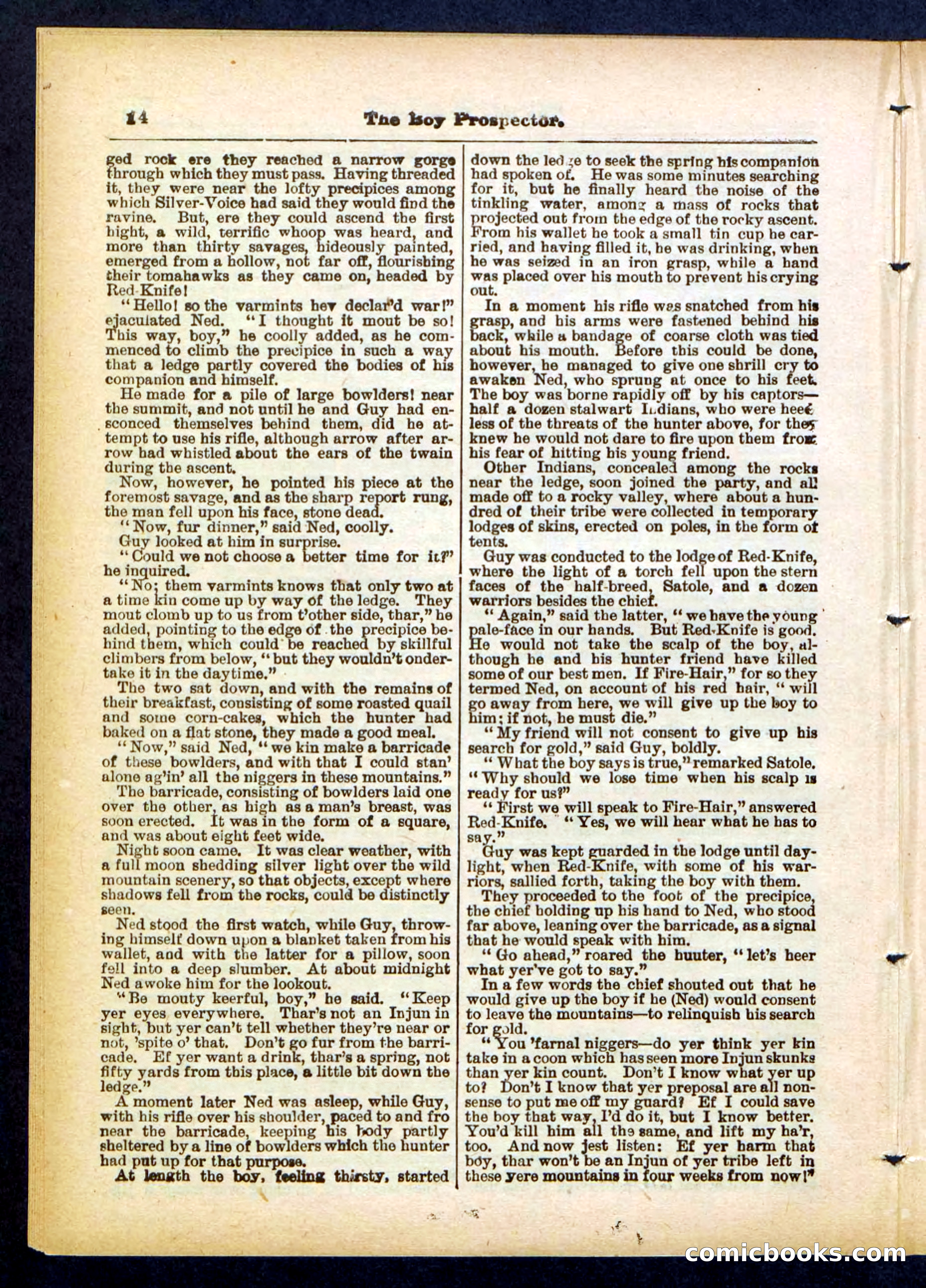 Beadle's Pocket Library No. 419 — page 14 of 32