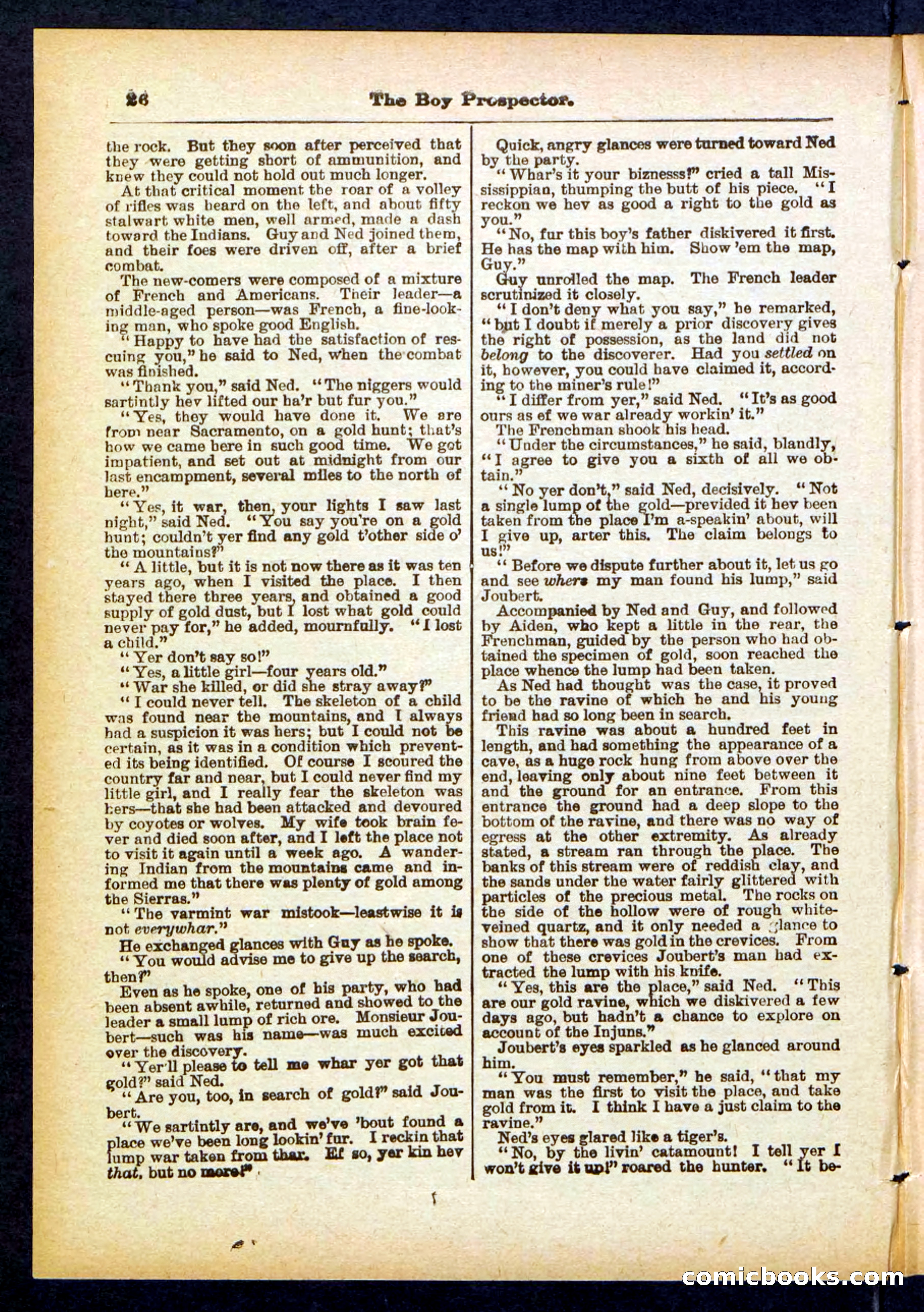 Beadle's Pocket Library No. 419 — page 26 of 32