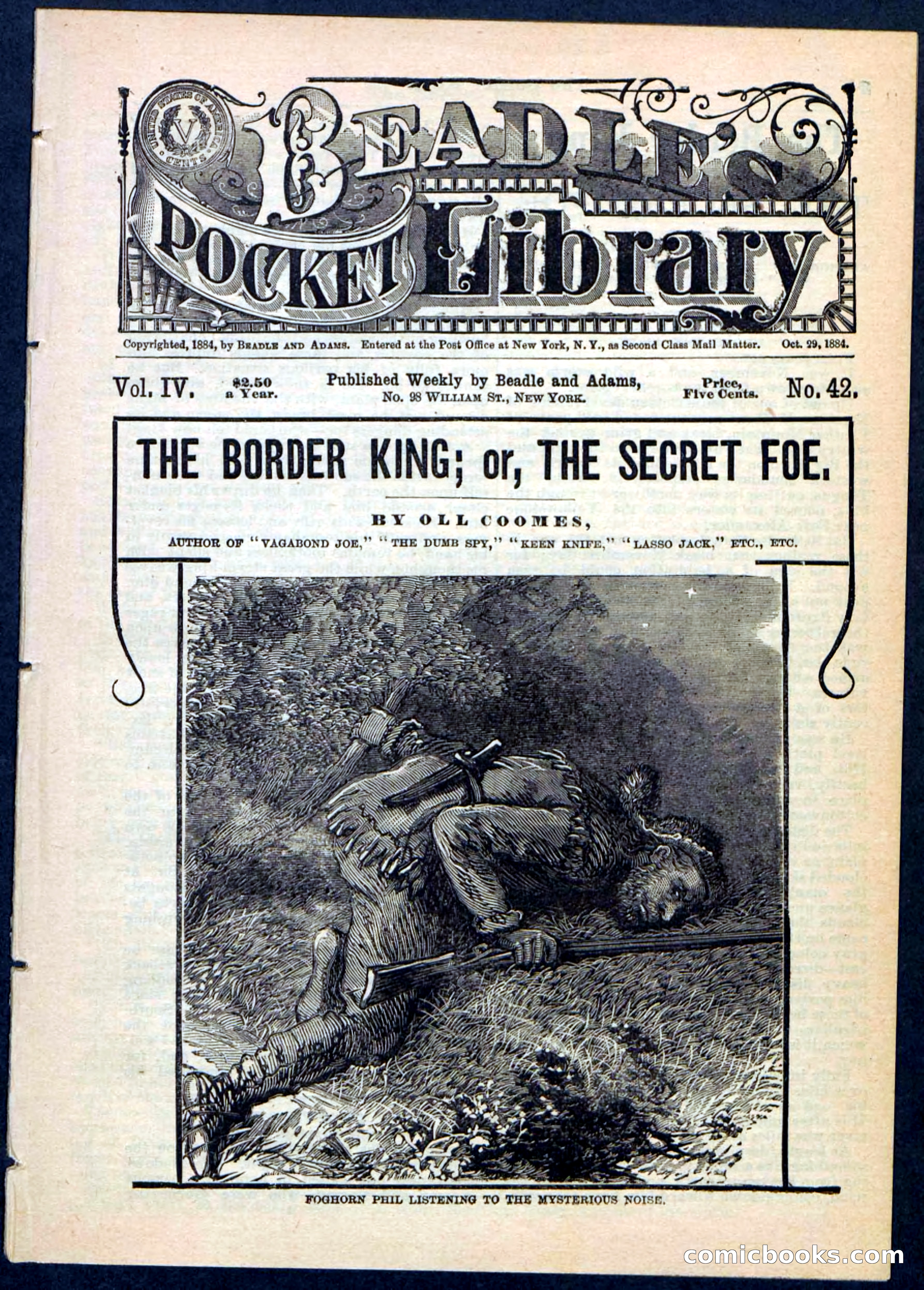 The Border King; or, The Secret Foe