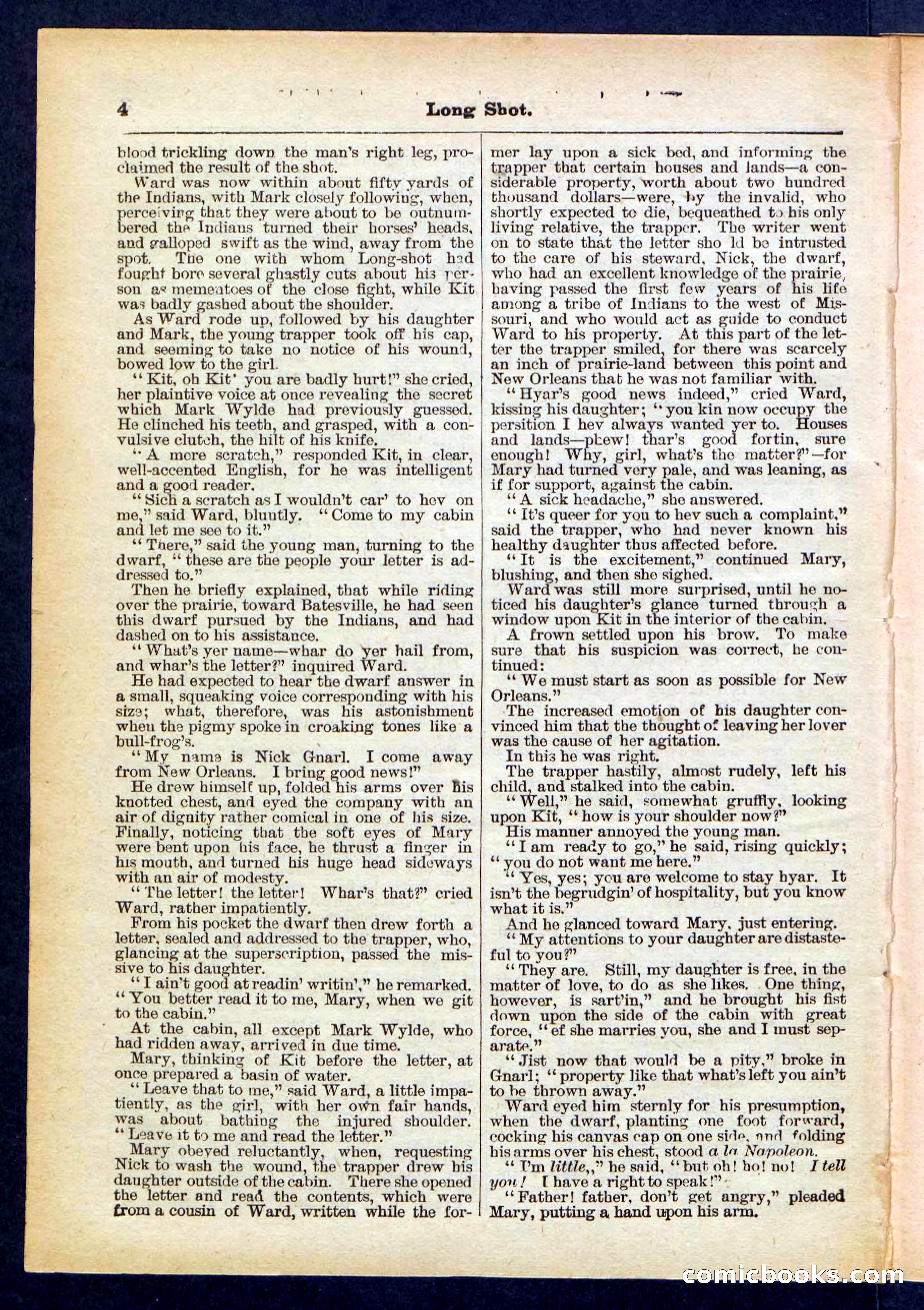 Beadle's Pocket Library No. 430 — page 4 of 32