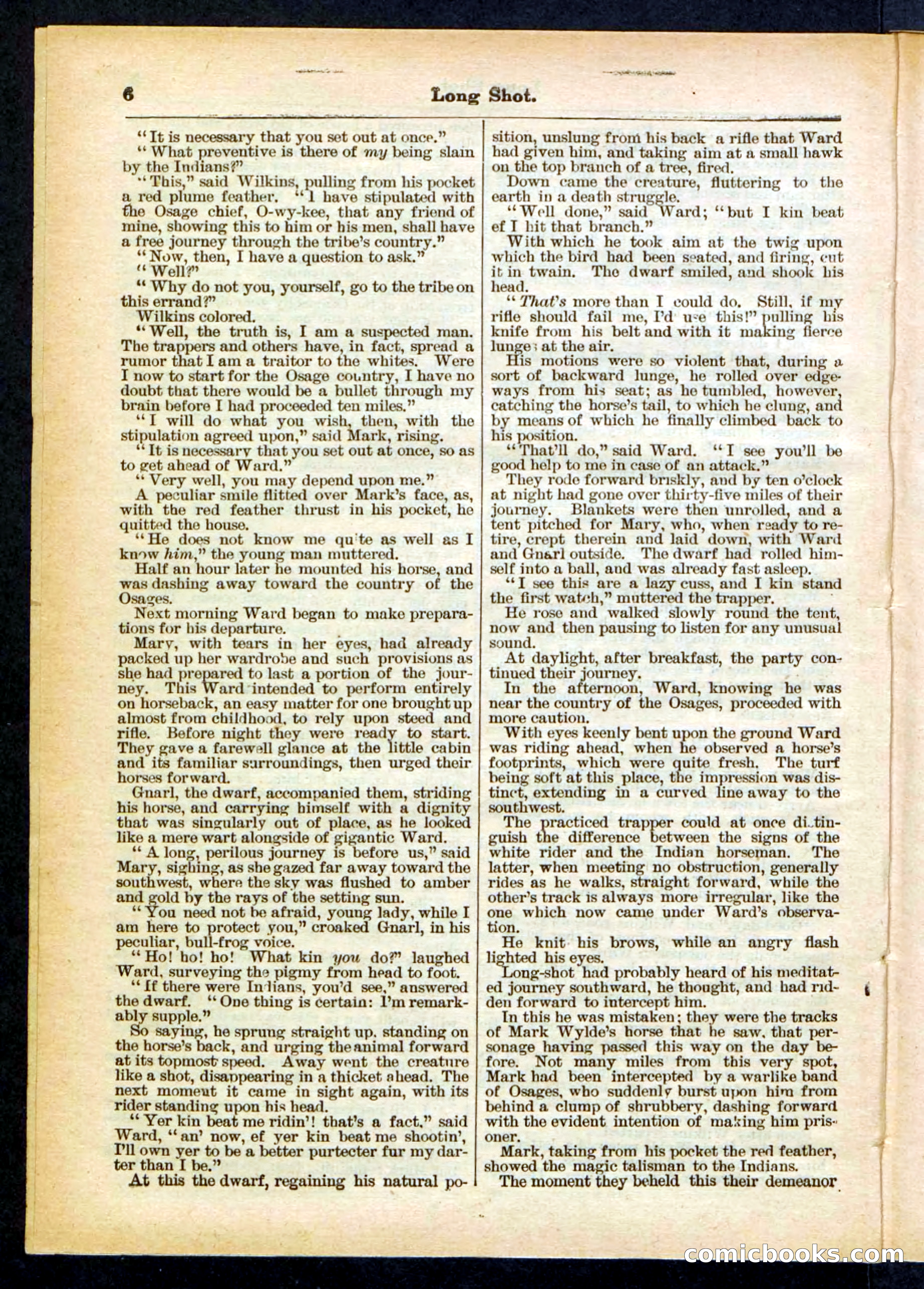 Beadle's Pocket Library No. 430 — page 6 of 32