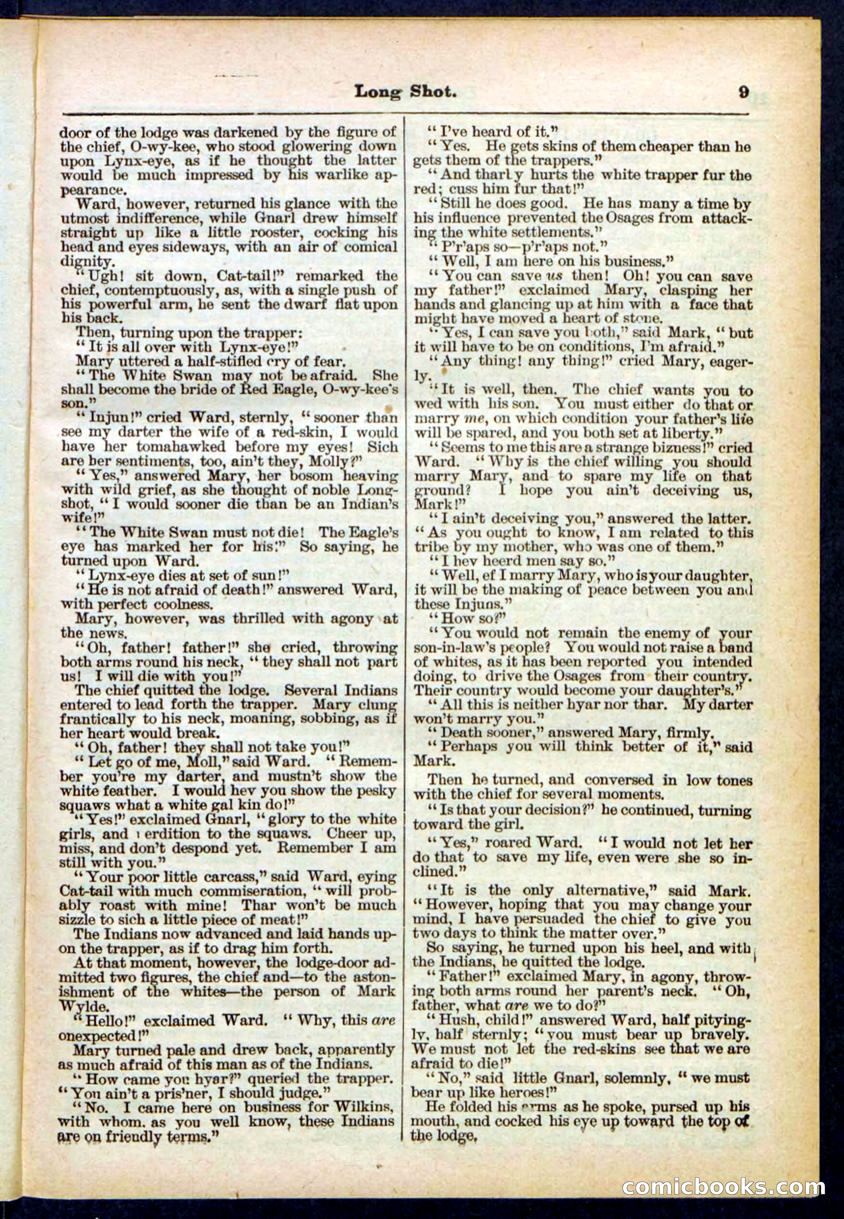 Beadle's Pocket Library No. 430 — page 9 of 32