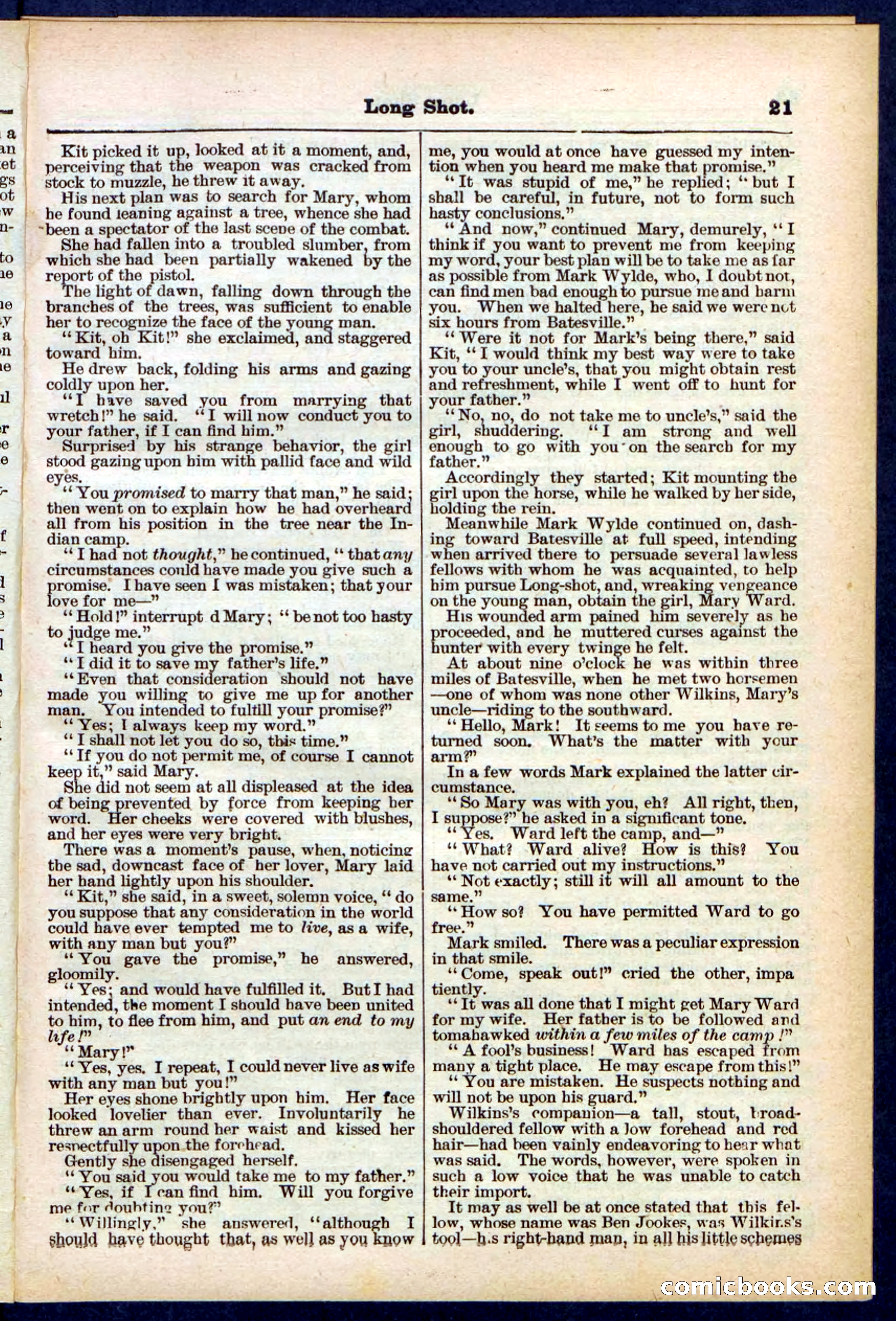 Beadle's Pocket Library No. 430 — page 21 of 32