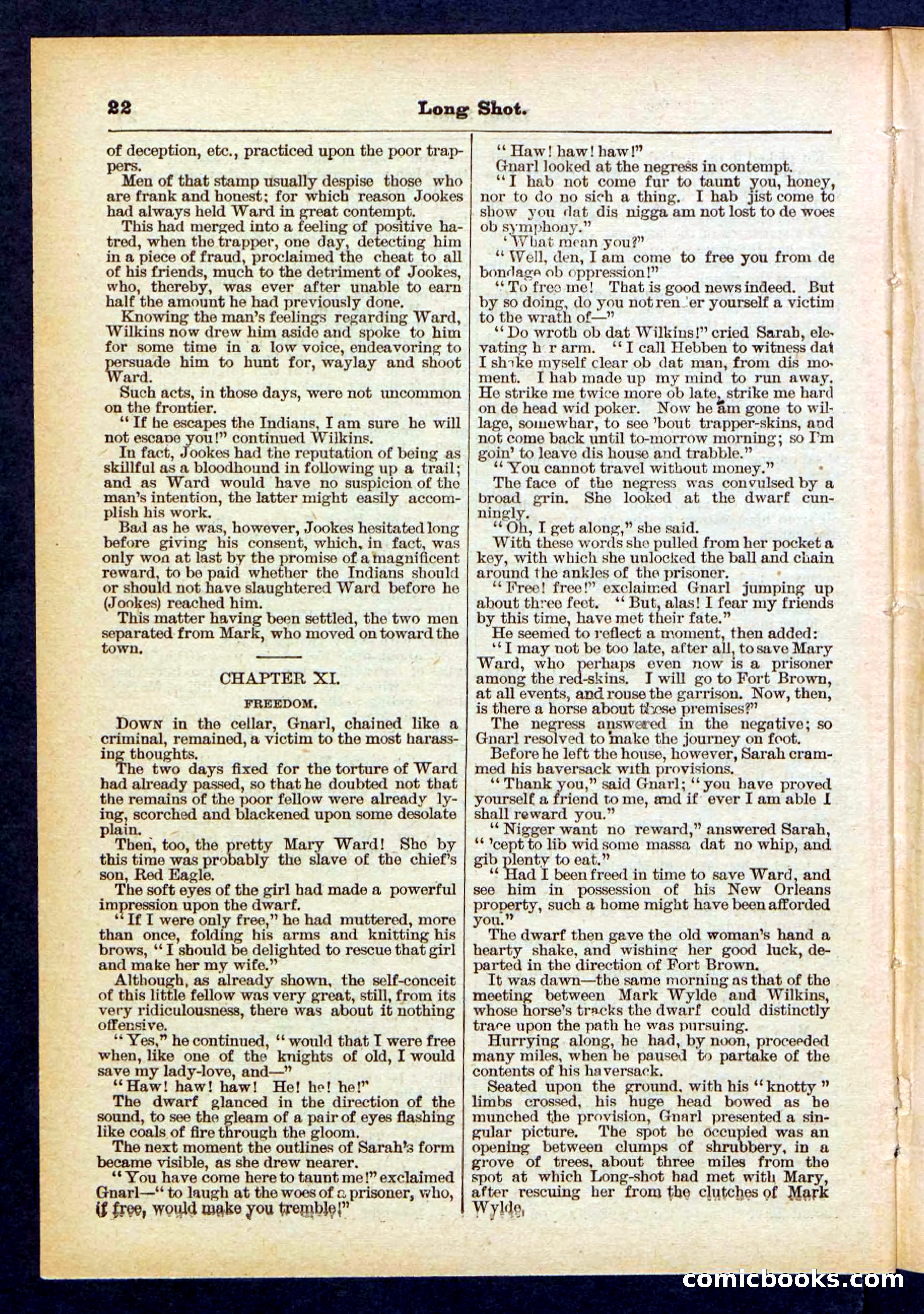 Beadle's Pocket Library No. 430 — page 22 of 32