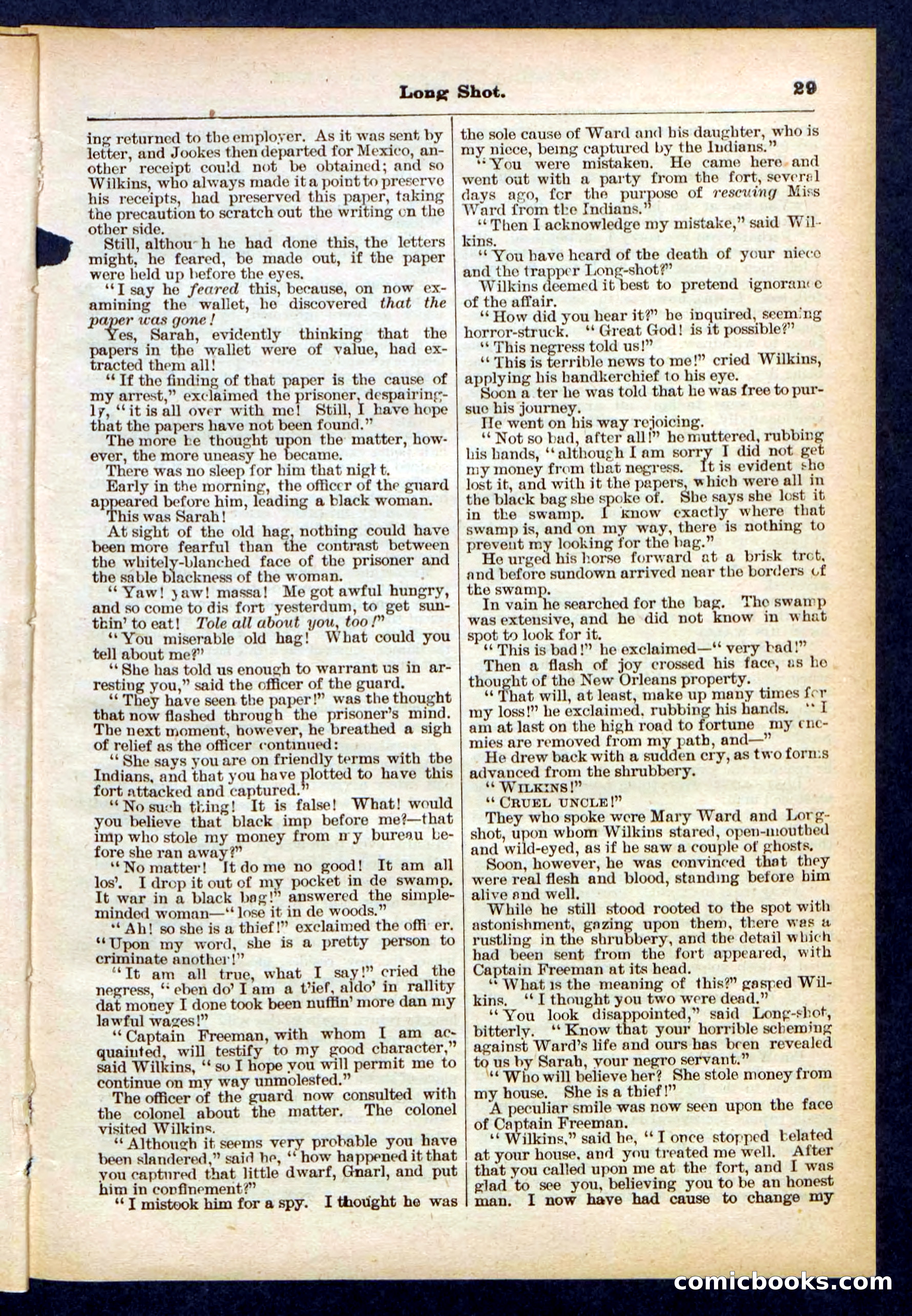 Beadle's Pocket Library No. 430 — page 29 of 32