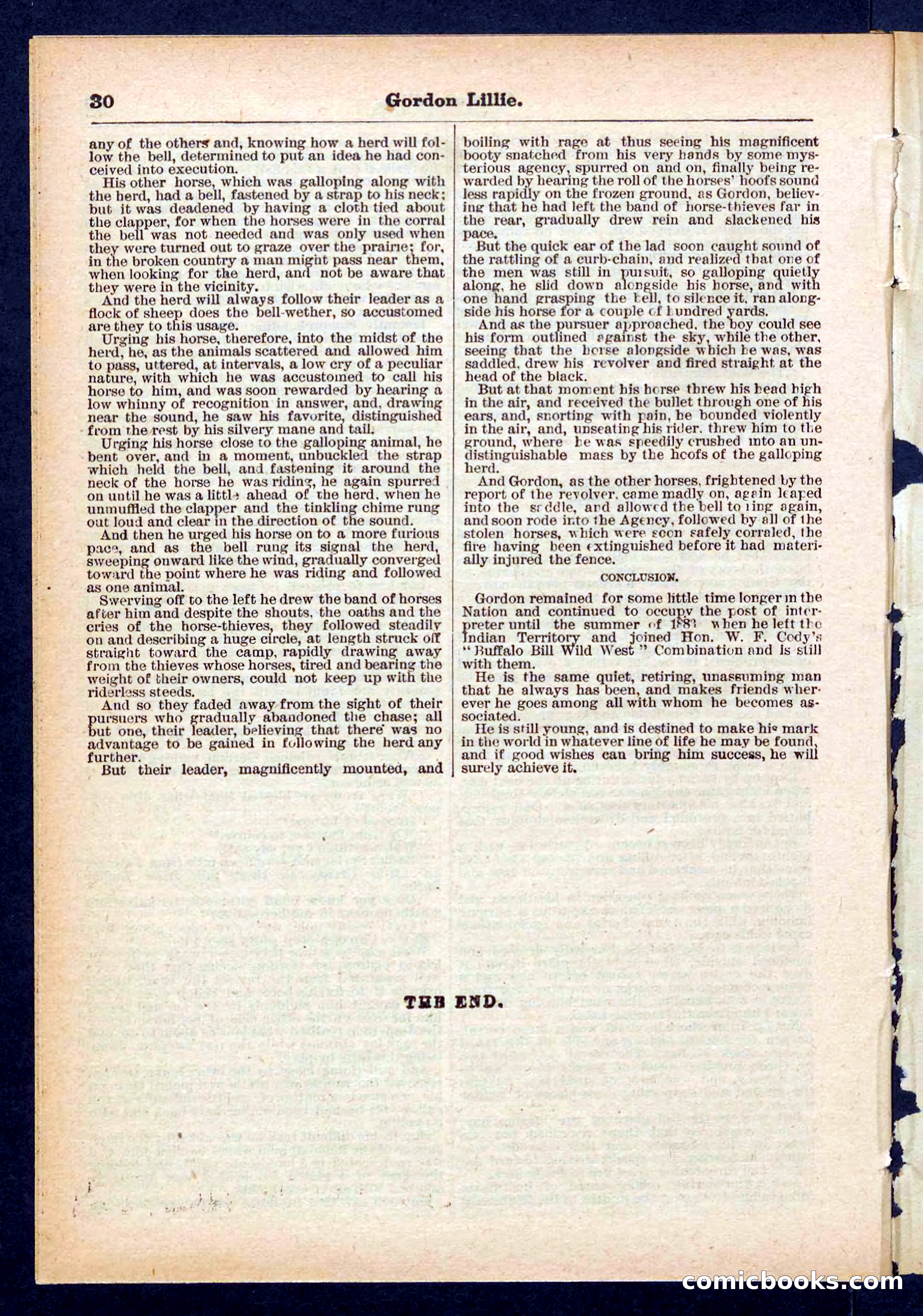 Beadle's Pocket Library No. 431 — page 30 of 32