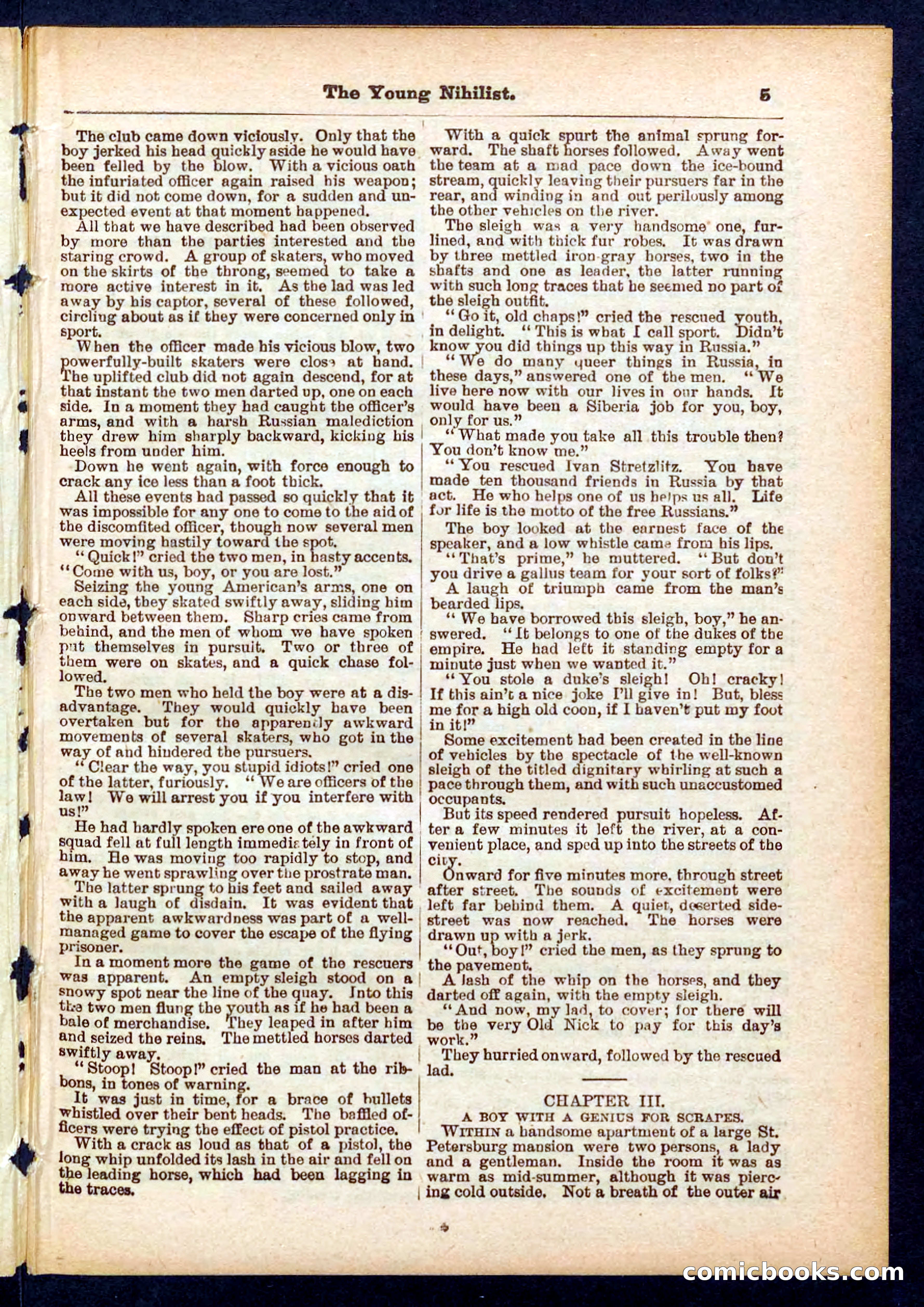Beadle's Pocket Library No. 432 — page 5 of 32