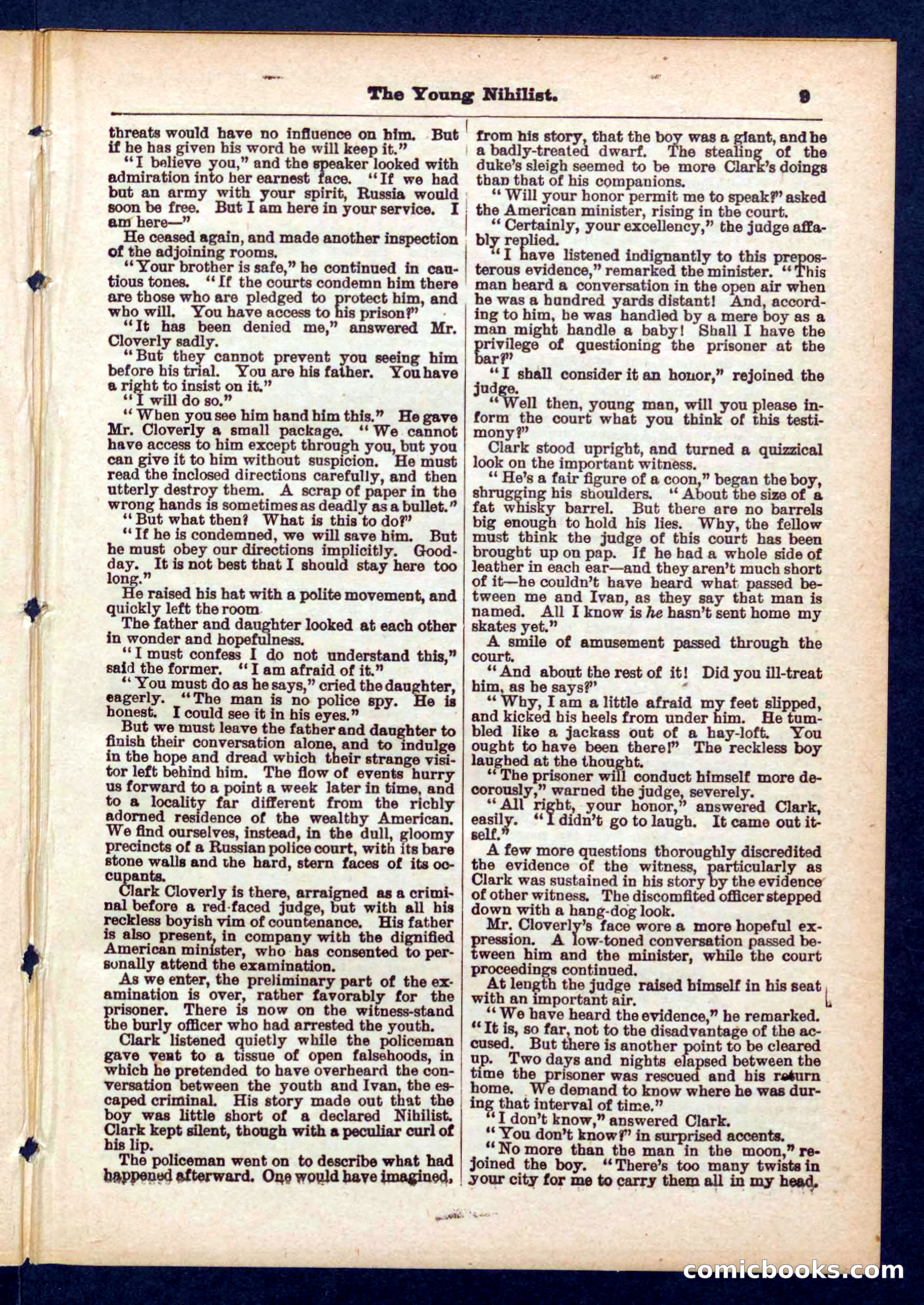 Beadle's Pocket Library No. 432 — page 9 of 32