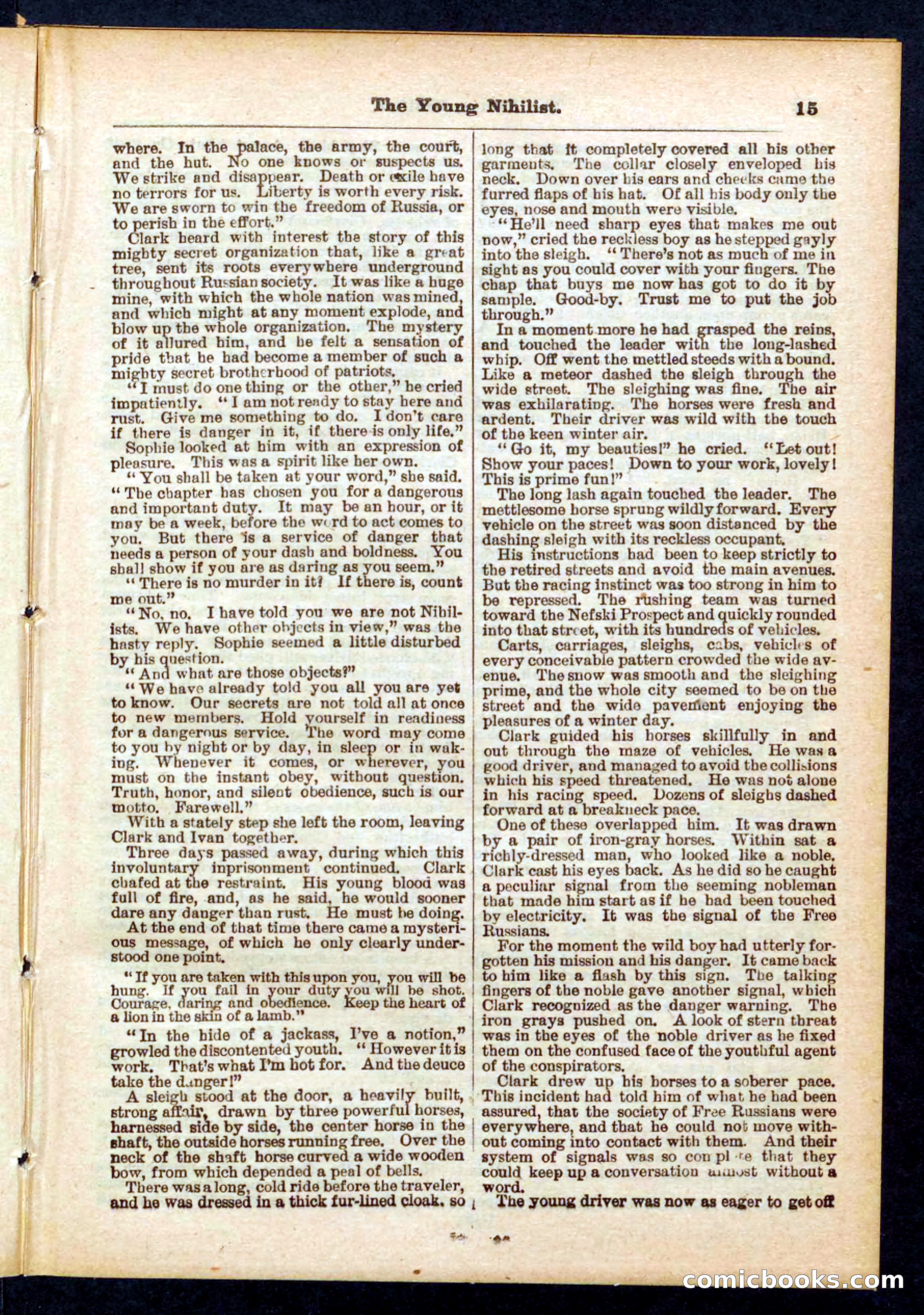 Beadle's Pocket Library No. 432 — page 15 of 32